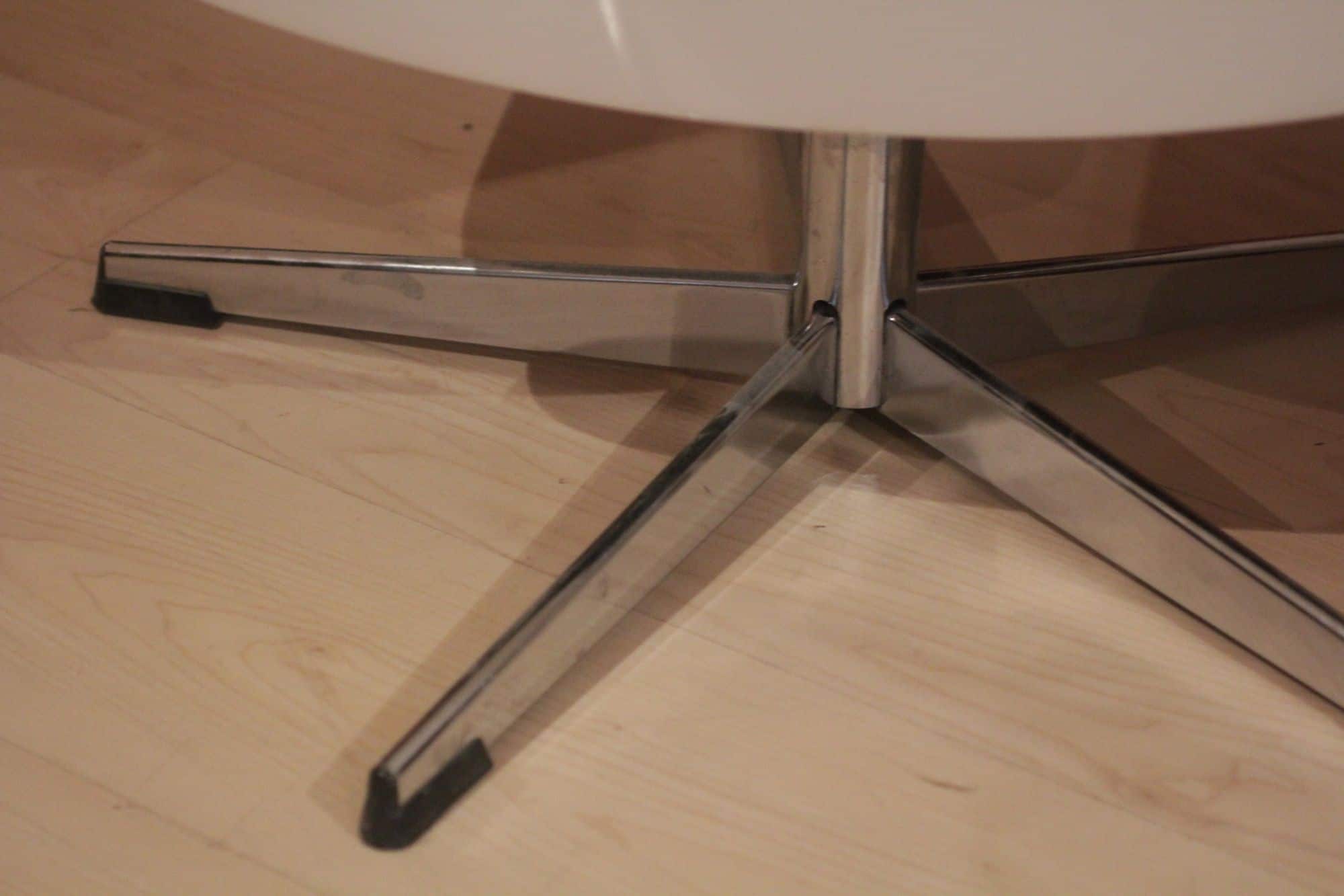 Space Age Lounge Chair, White Lacquer, Germany, 1970s - Image 12