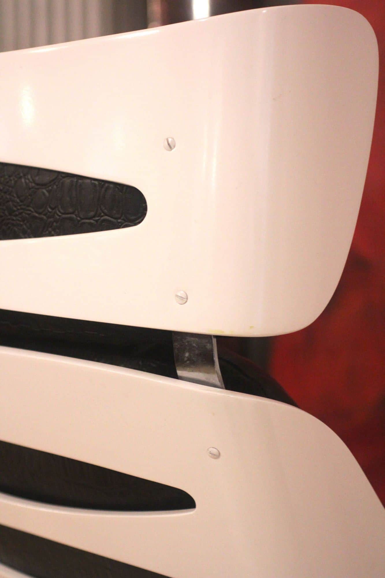 Space Age Lounge Chair, White Lacquer, Germany, 1970s - Image 10