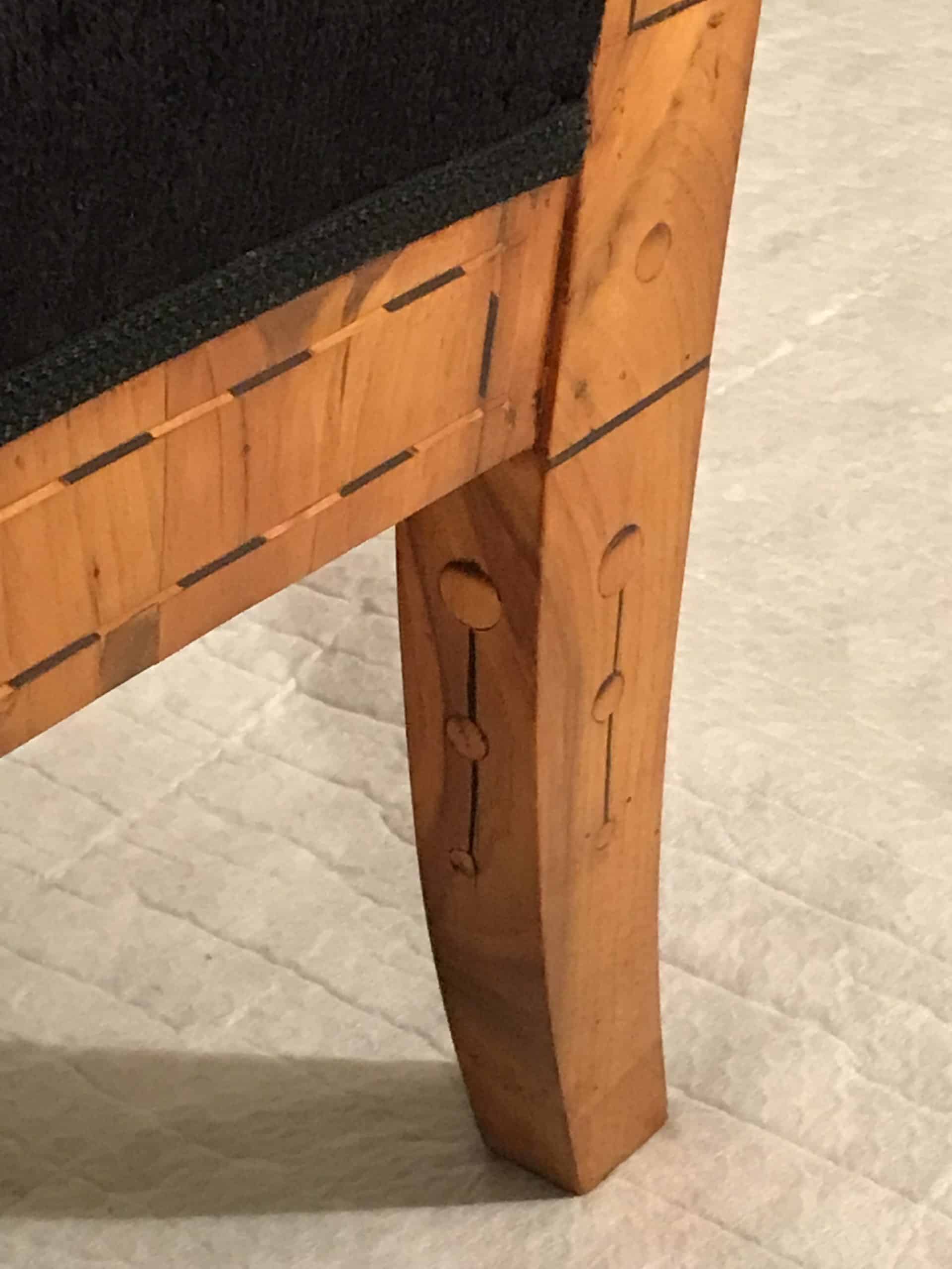 Neoclassical Settee, South Germany 1790-1815 - Image 8