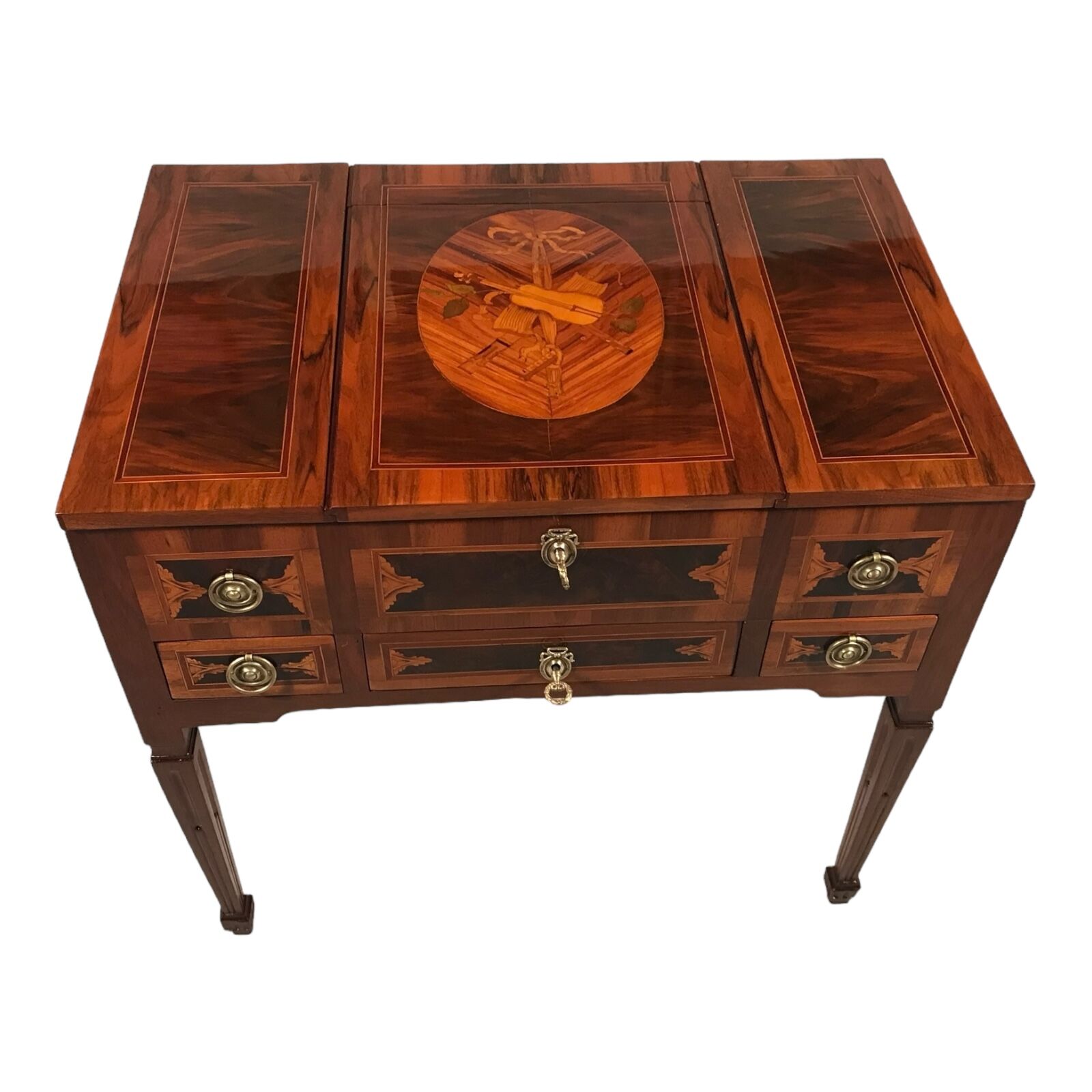 Louis XVI Vanity or Poudreuse, Germany 1780 - Image 4