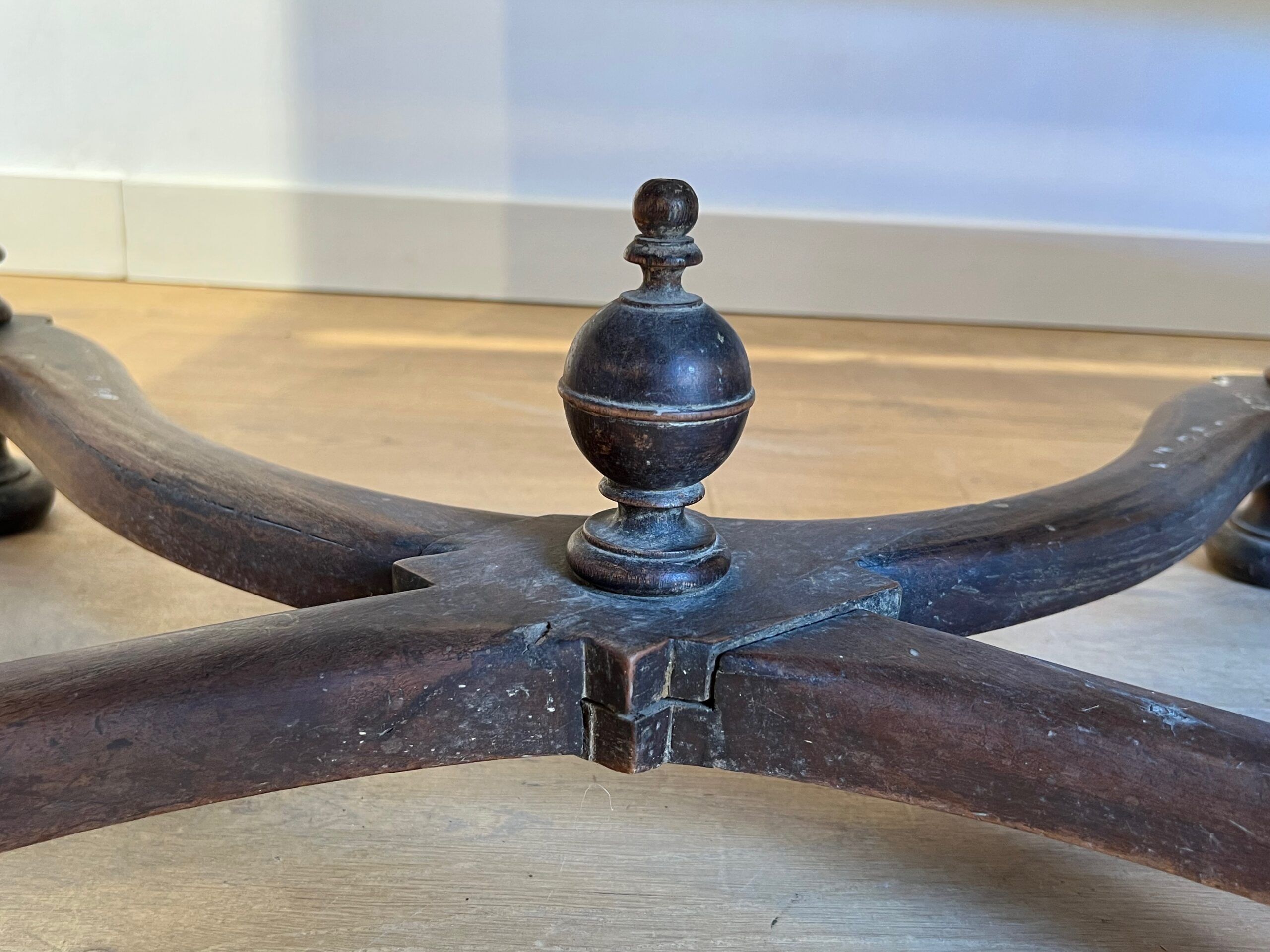 Louis XIII Style High-Backed Walnut Sofa - Image 19