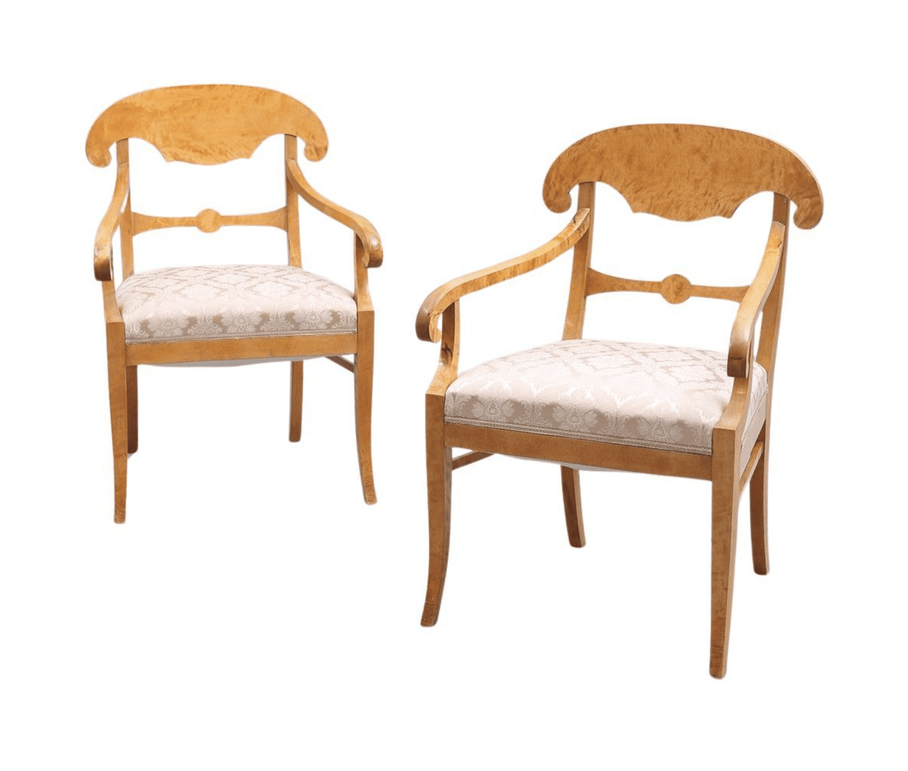 Biedermeier Carver Chairs - Styylish
