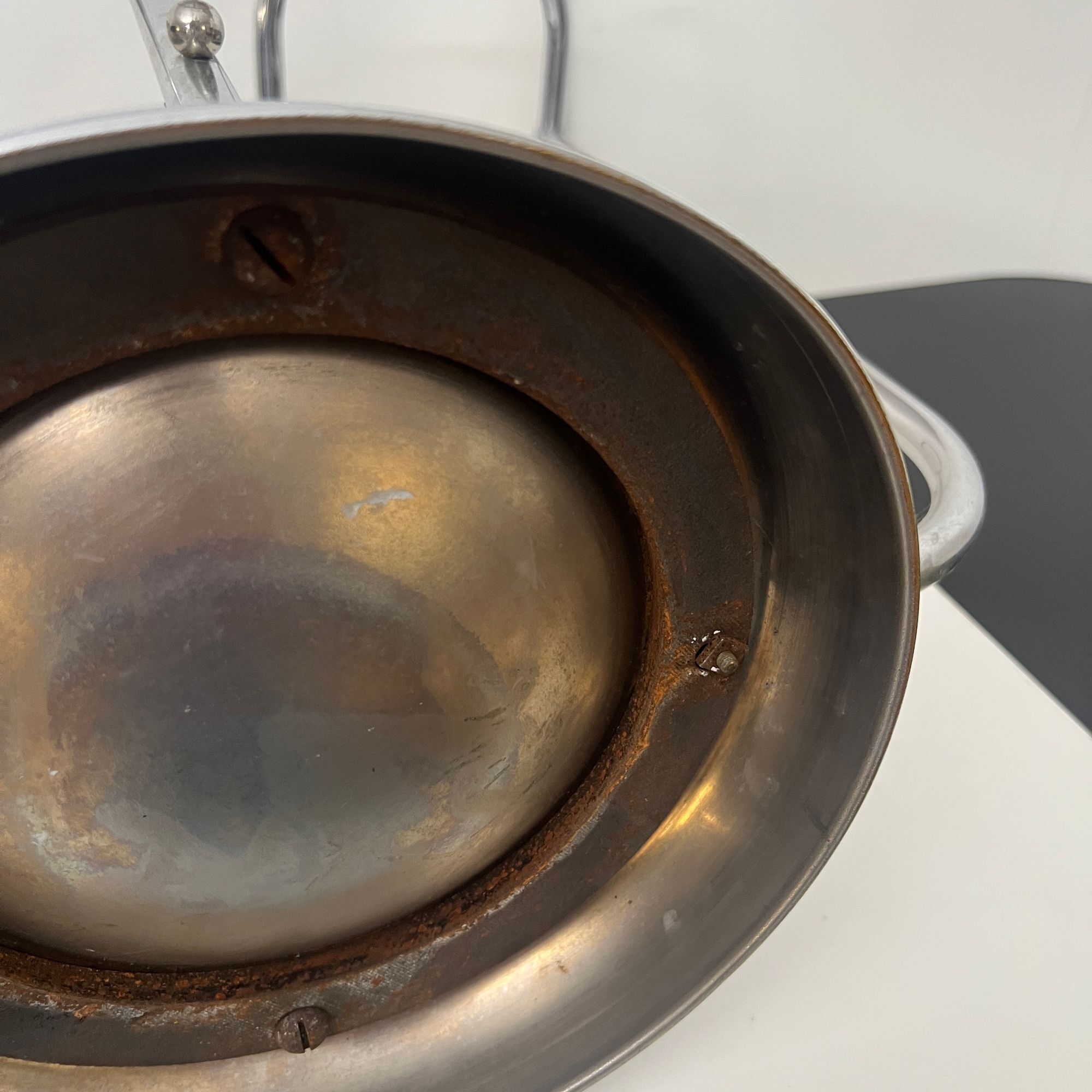 Chrome Umbrella Stand, Art Deco, Belgium circa 1930 - Image 12