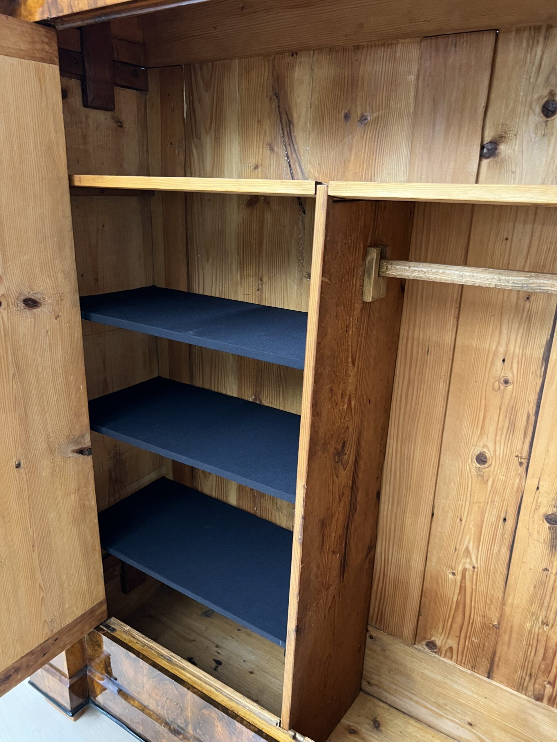 Original Biedermeier Armoire, South Germany circa 1820 - Image 13