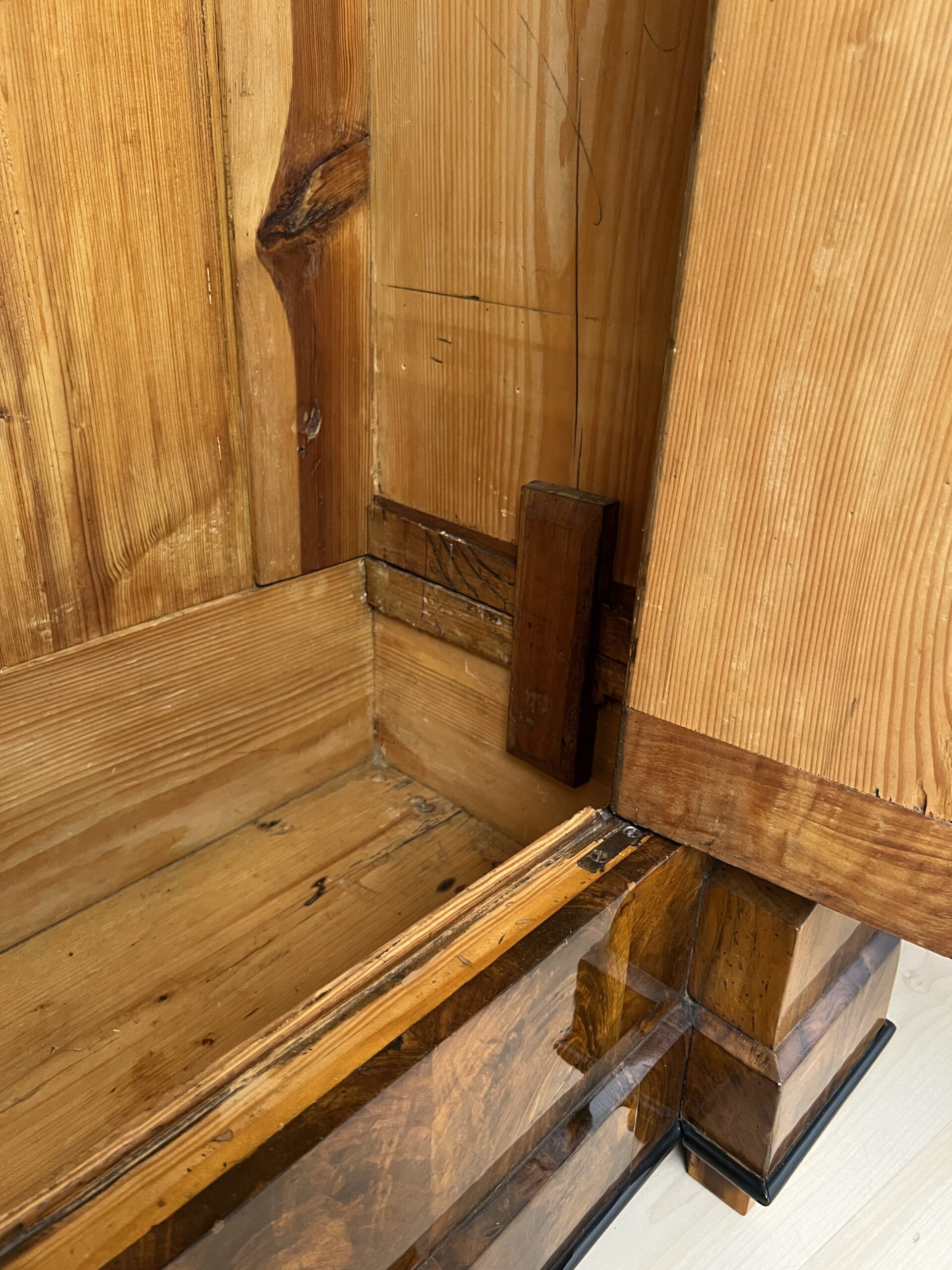 Original Biedermeier Armoire, South Germany circa 1820 - Image 12