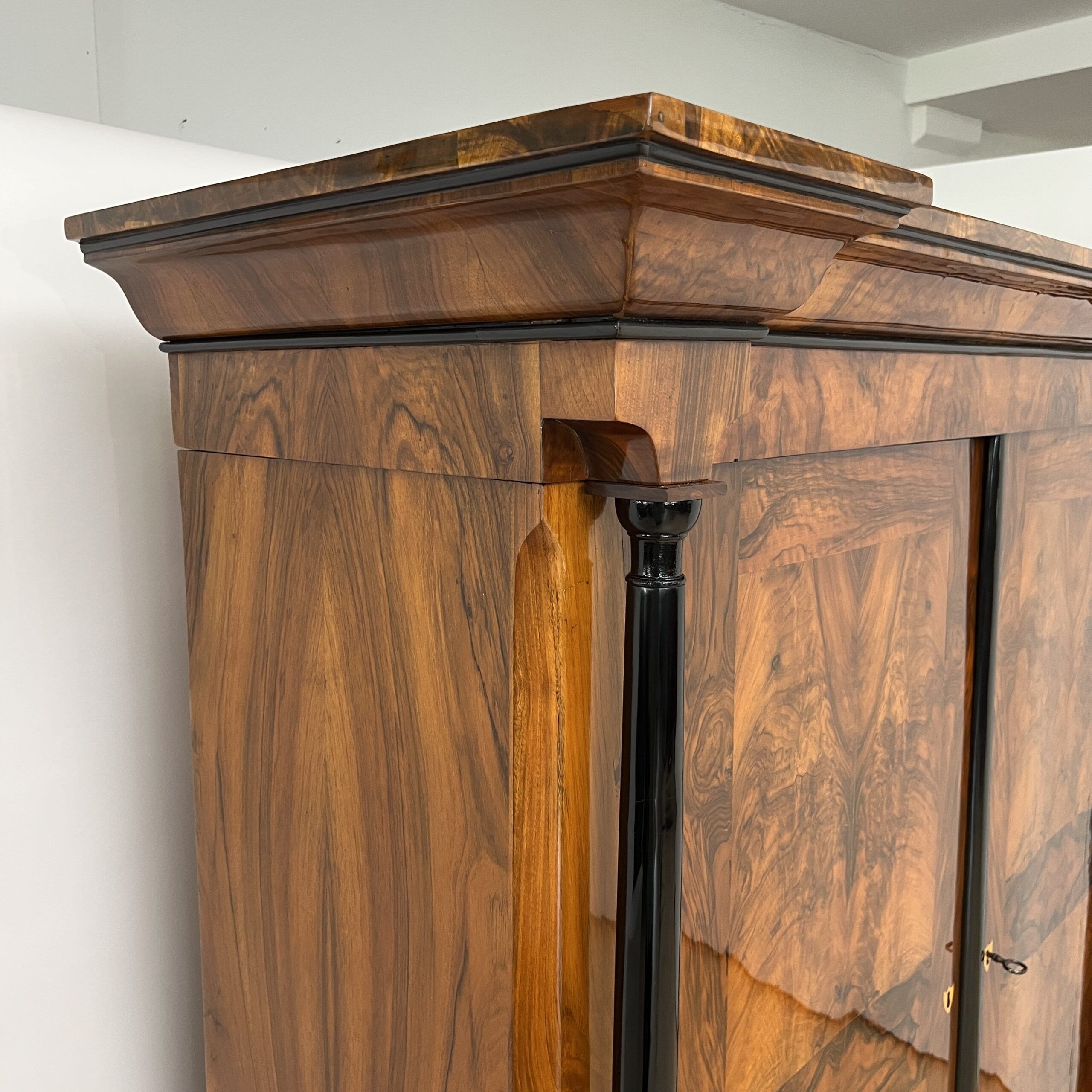 Original Biedermeier Armoire, South Germany circa 1820 - Image 21