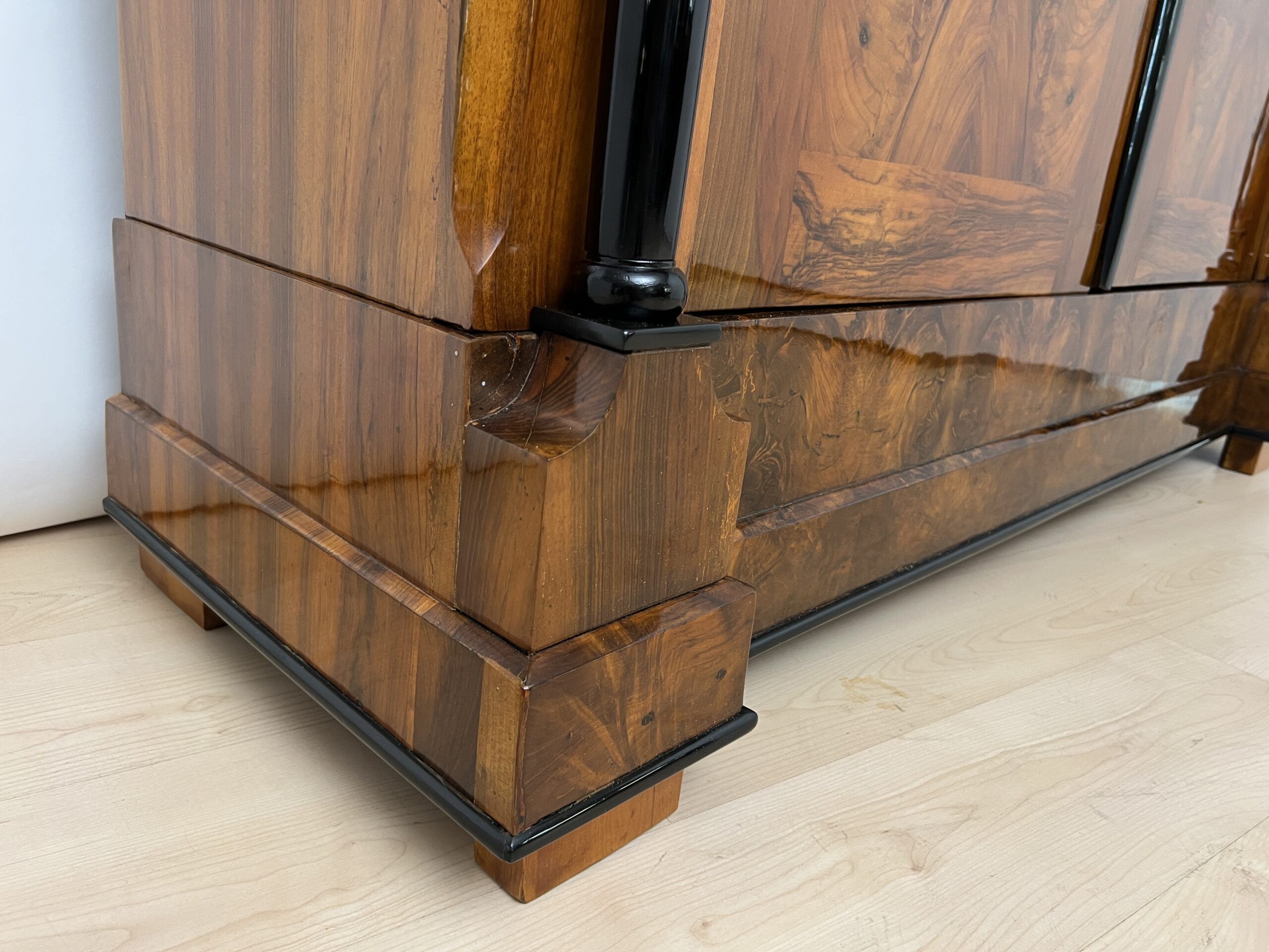 Original Biedermeier Armoire, South Germany circa 1820 - Image 6