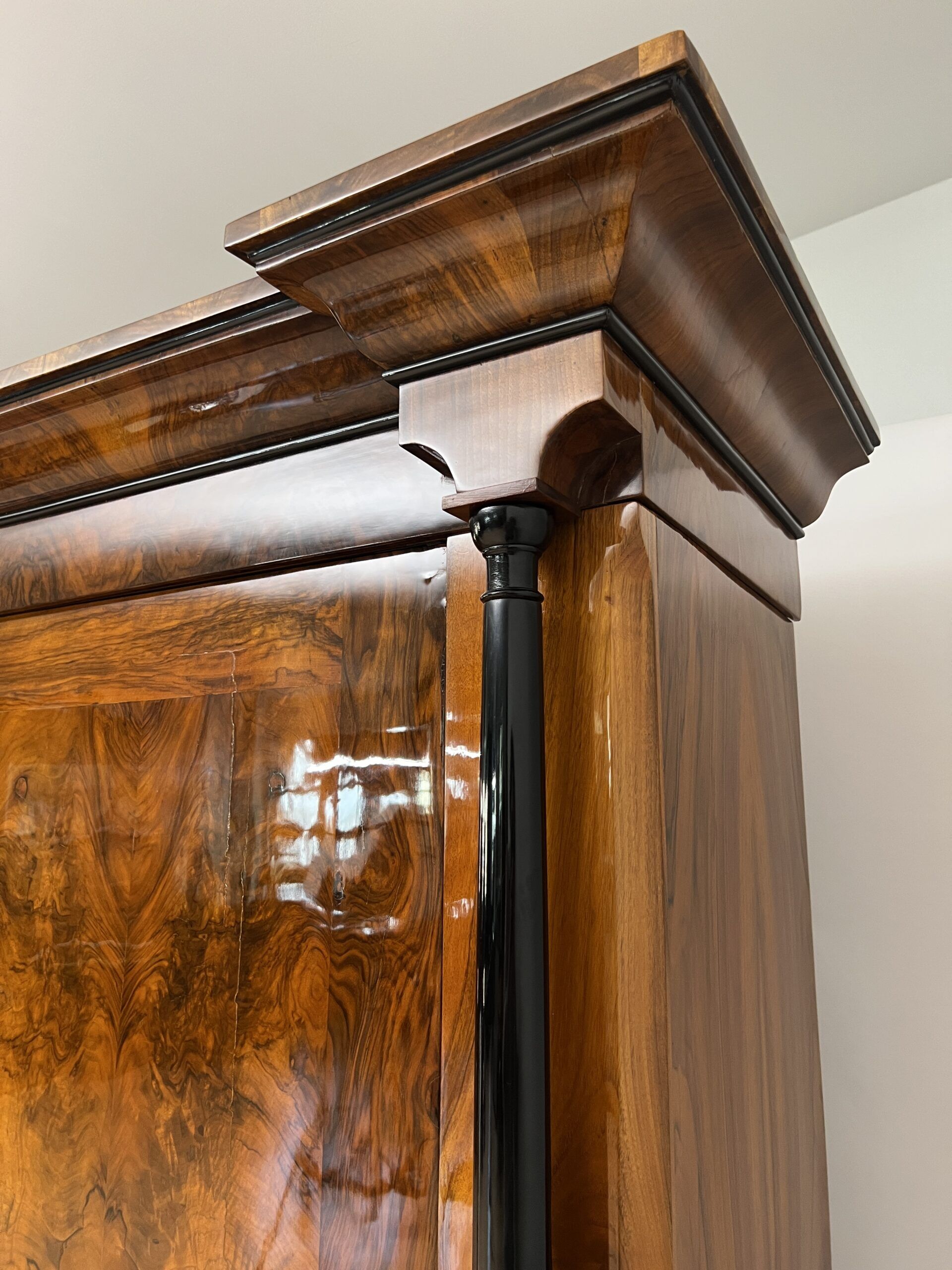 Original Biedermeier Armoire, South Germany circa 1820 - Image 5