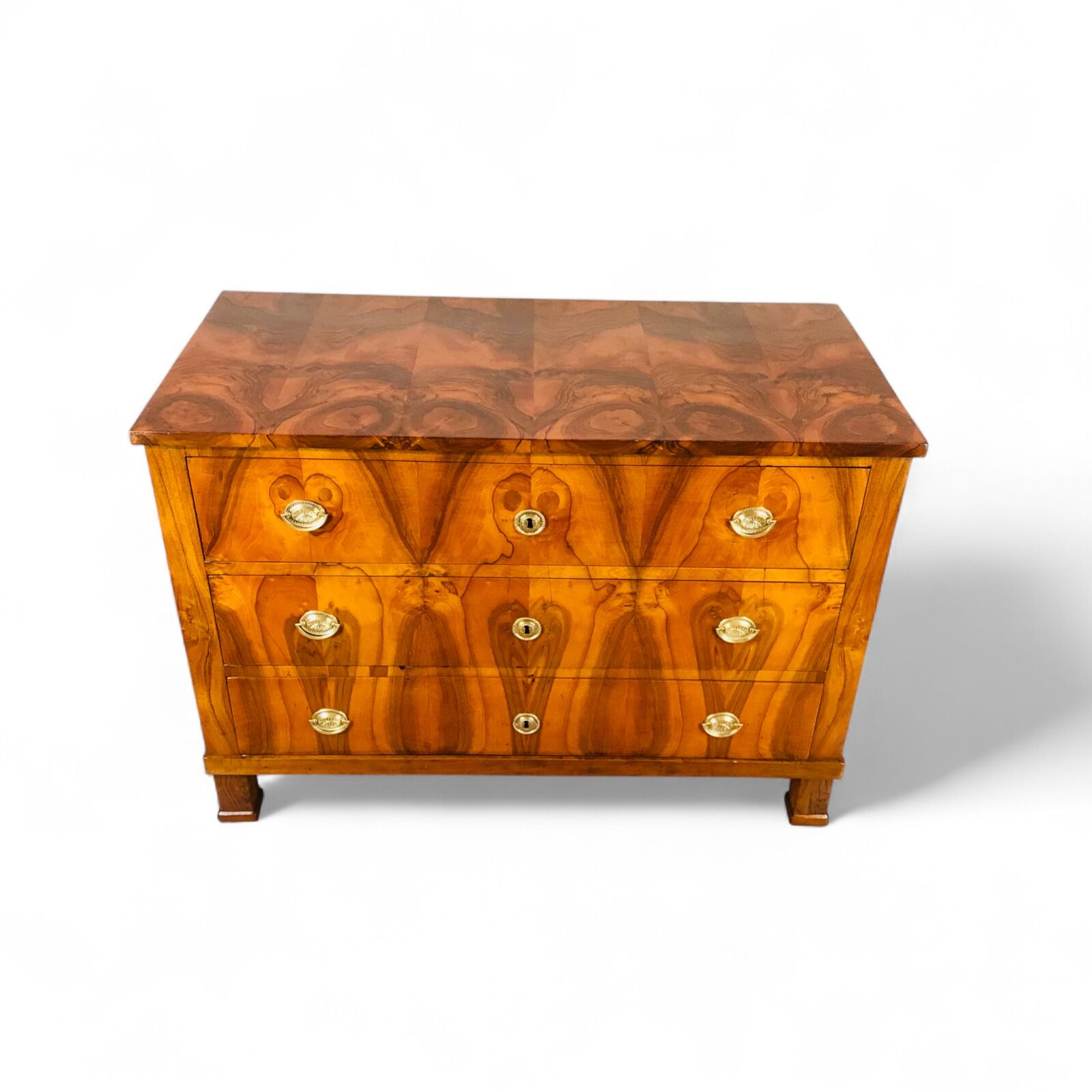 Biedermeier Walnut Chest of Drawers, 1820 - Image 13
