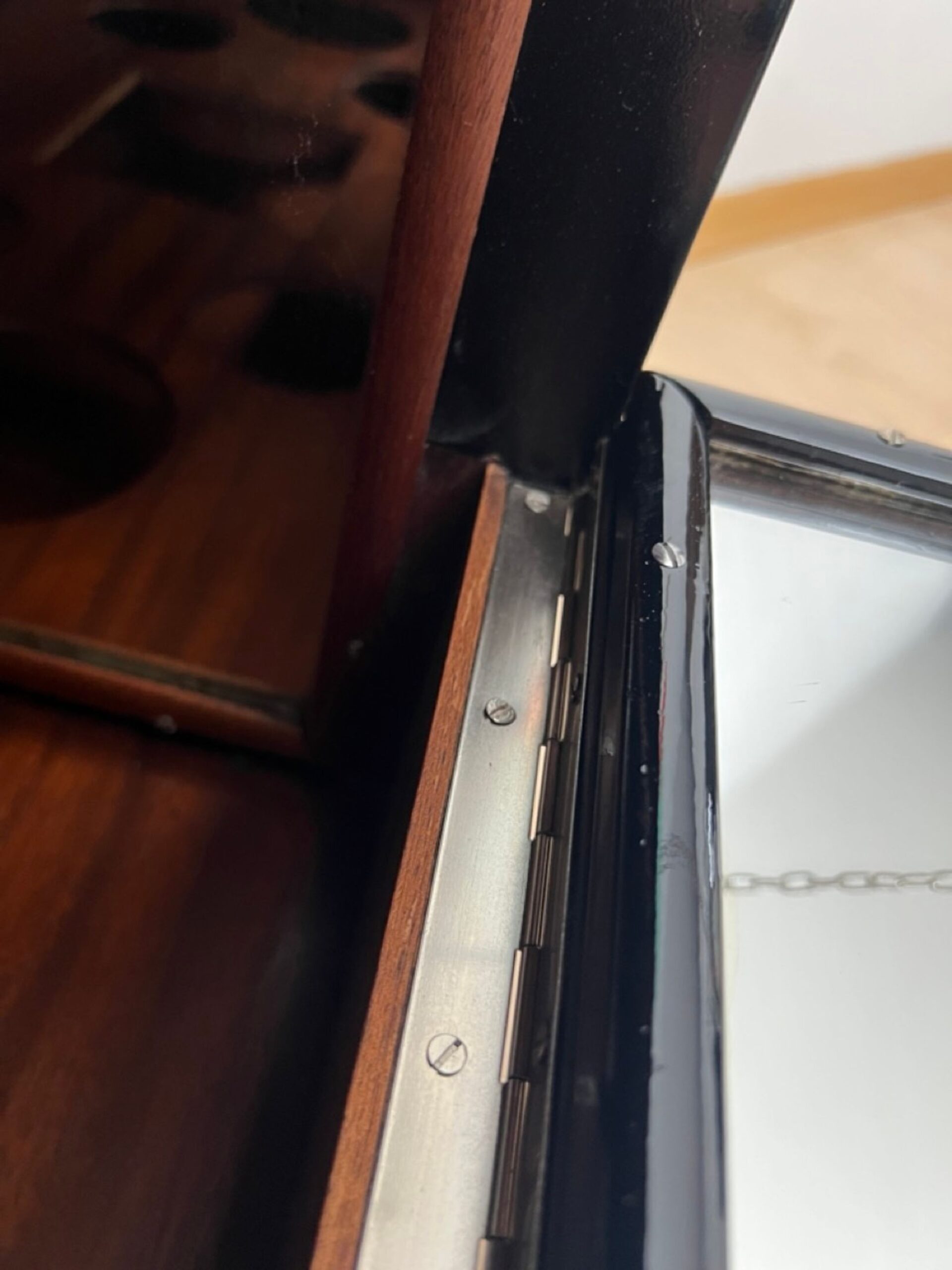 French Art Deco Bar Cart, Black Lacquer, France circa 1930 - Image 19