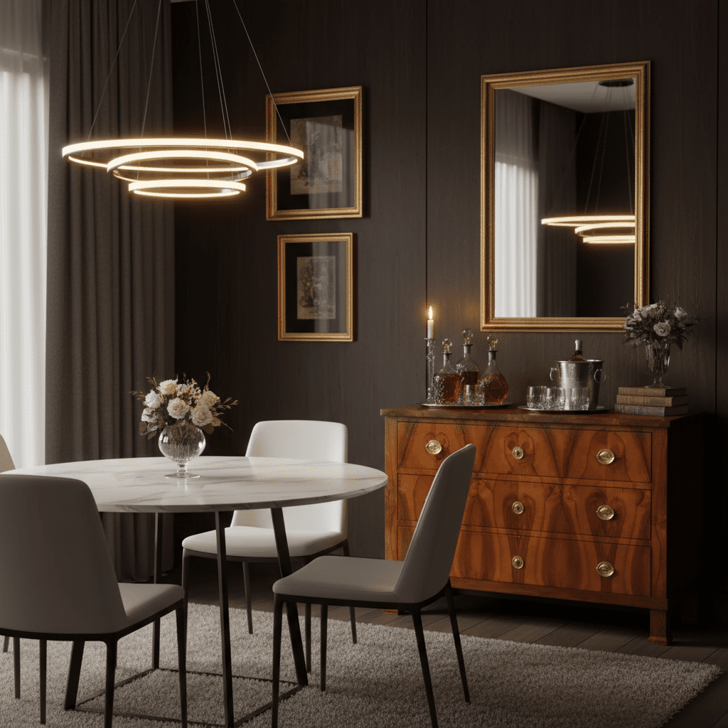 Biedermeier Walnut Chest of Drawers, 1820 - Image 7