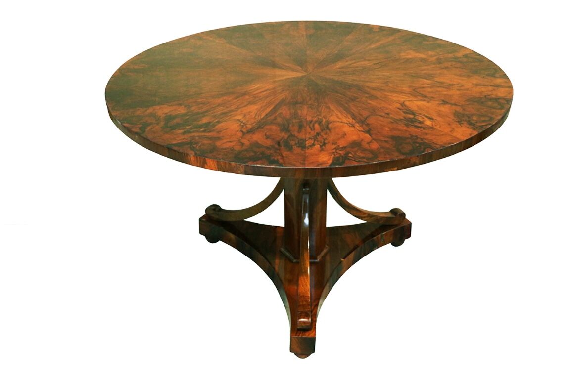 Viennese Biedermeier pedestal table, 1825 - Image 3