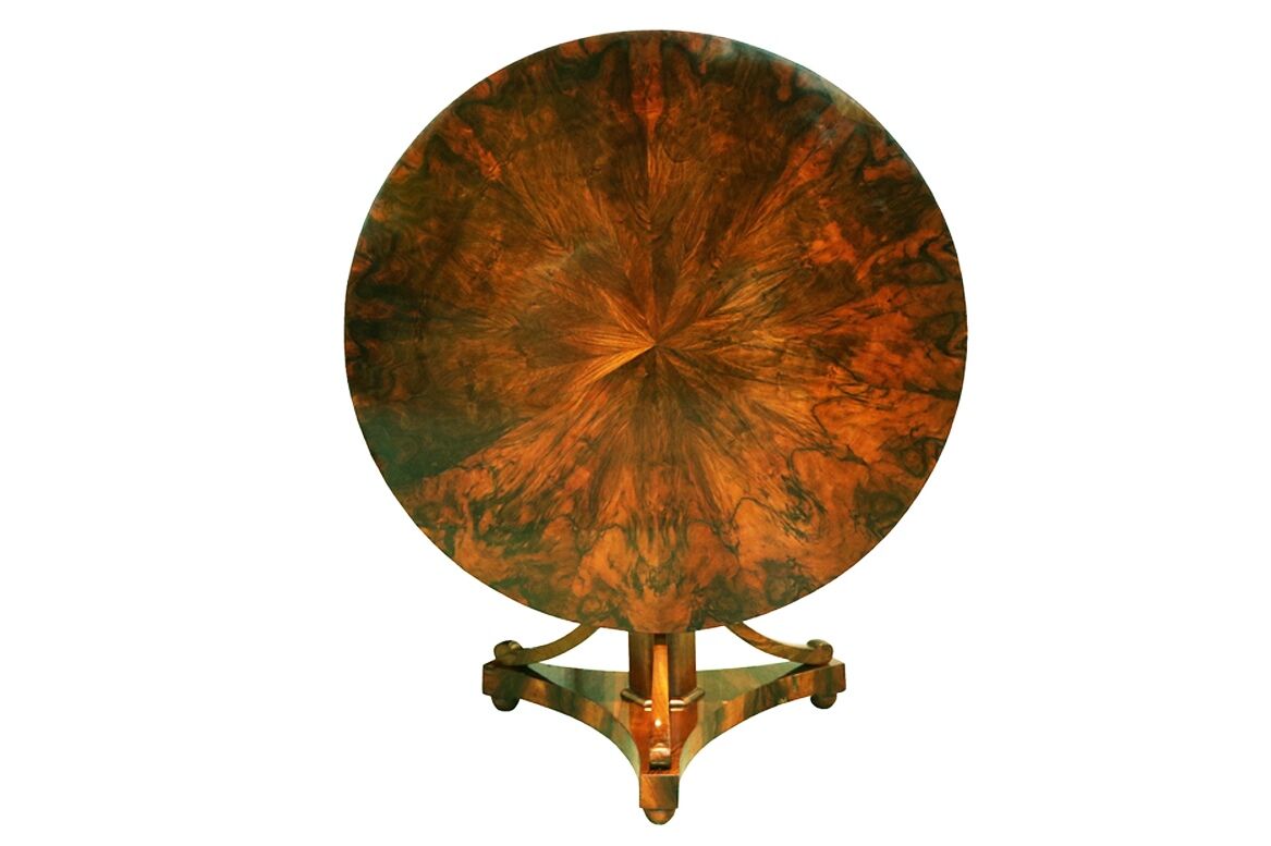 Viennese Biedermeier pedestal table, 1825 - Image 4