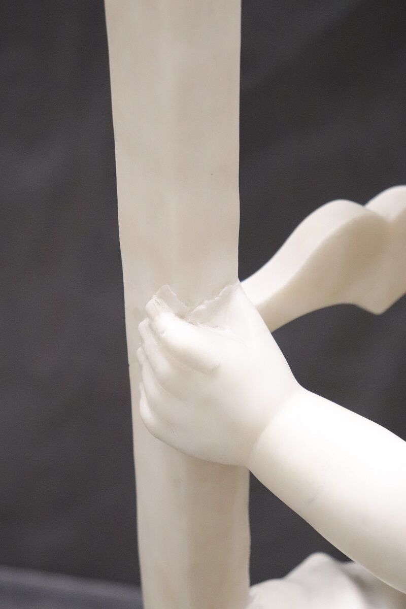 Marble Sculpture by Adolfo Cipriani, 19th Century - Image 15