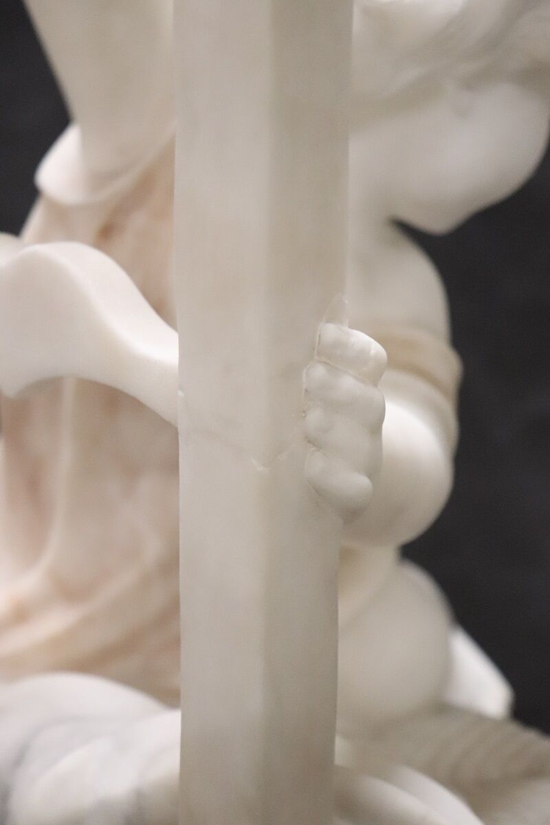 Marble Sculpture by Adolfo Cipriani, 19th Century - Image 16