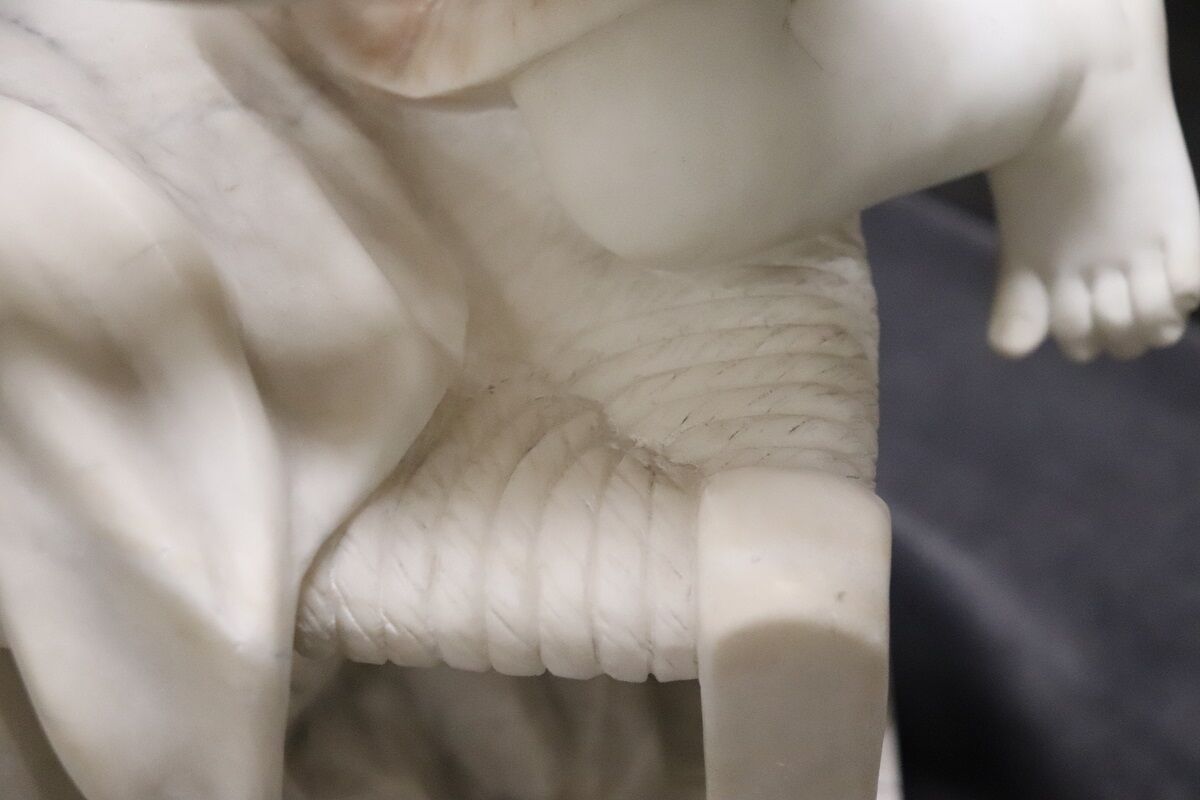 Marble Sculpture by Adolfo Cipriani, 19th Century - Image 17