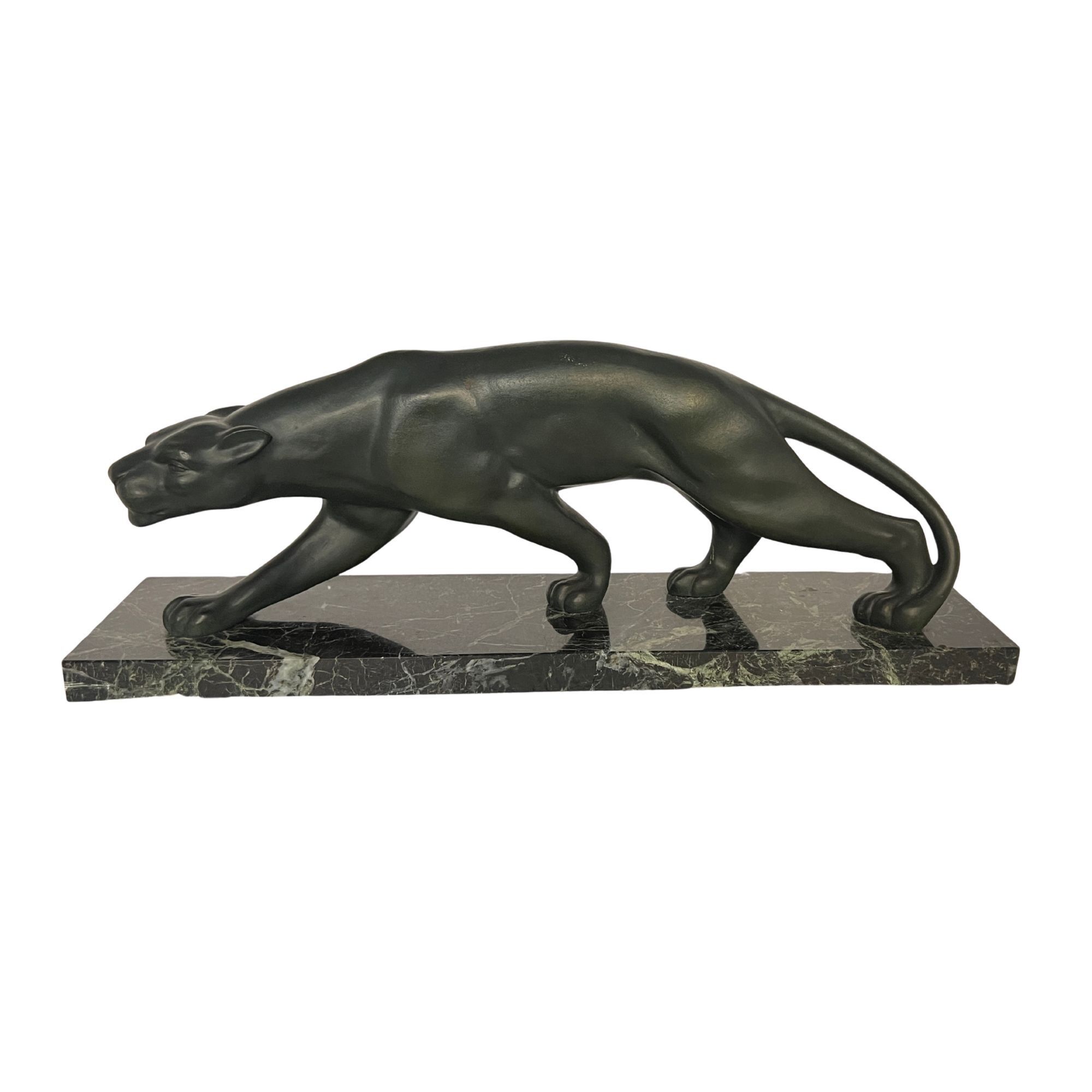 Art Deco Bronze Panther- Styylish