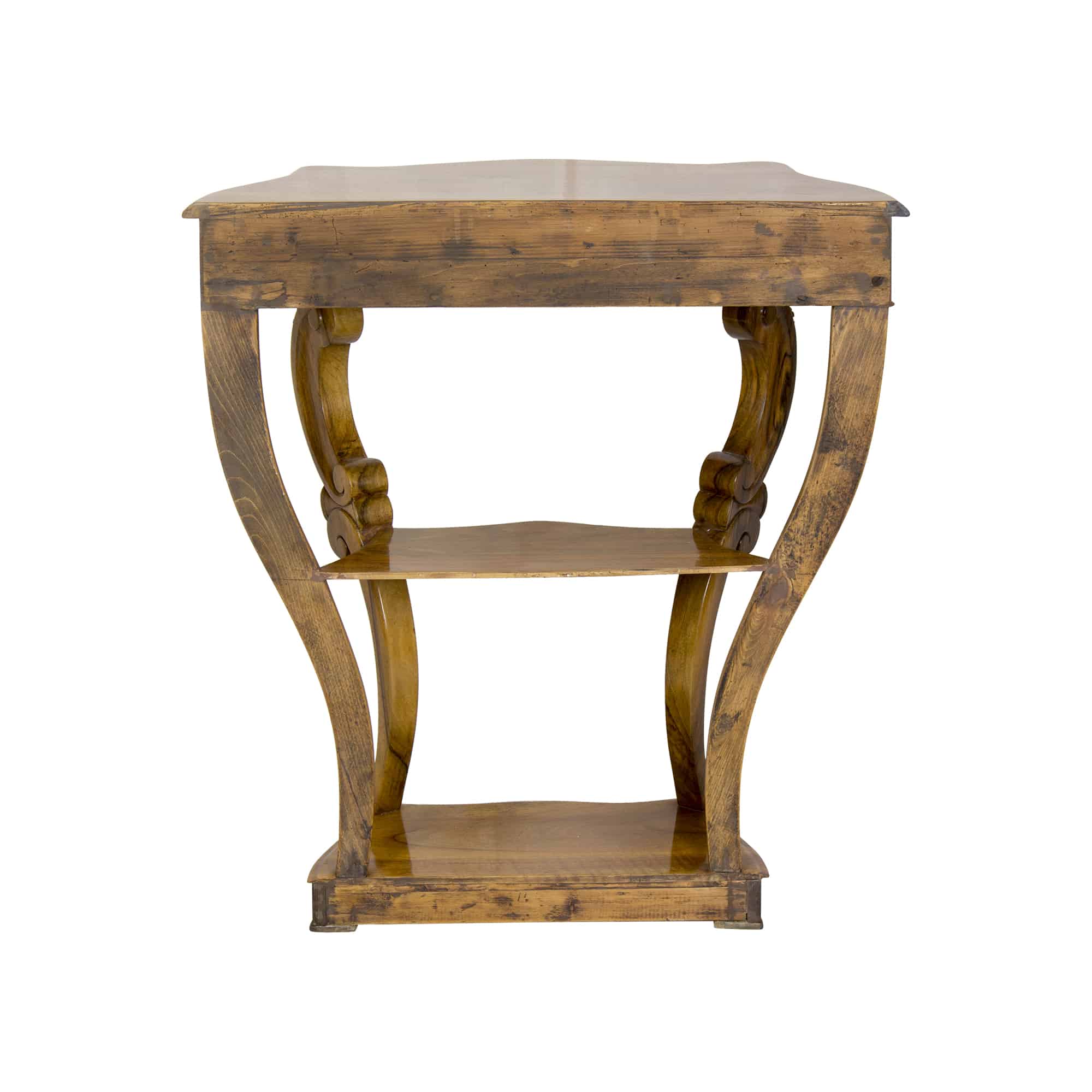 19th Century Walnut Console, Late Biedermeier / Louis Philippe - Image 10