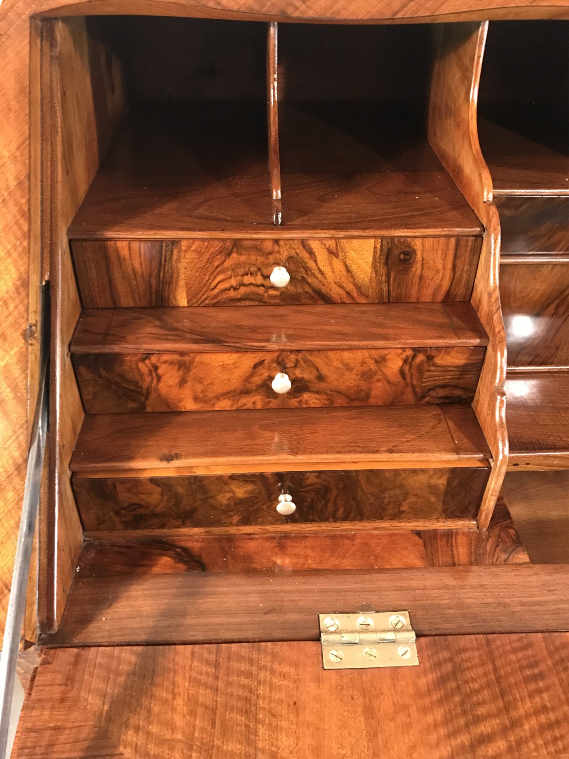 Louis XVI Secretary Desk - interior drawers - Styylish