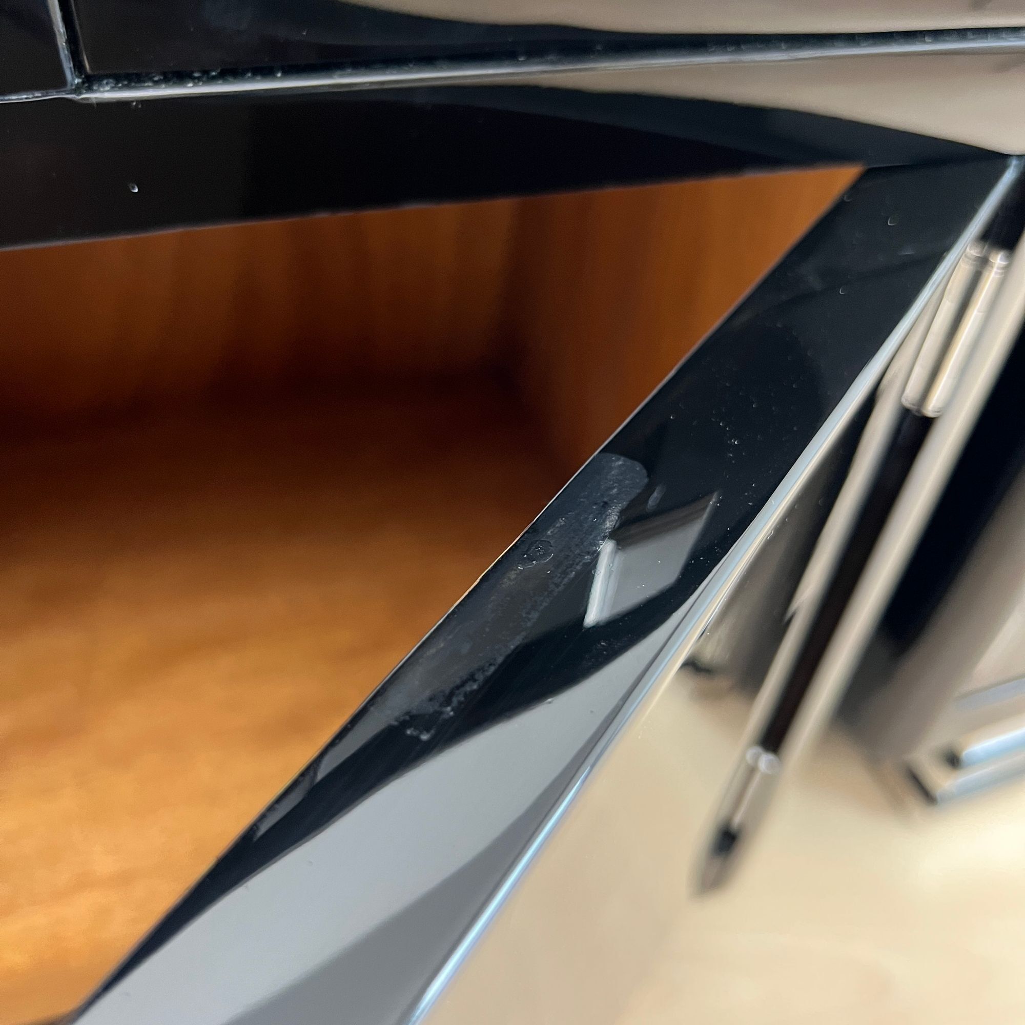 Art Deco Lowboard, Black Lacquer, France circa 1930 - Image 13