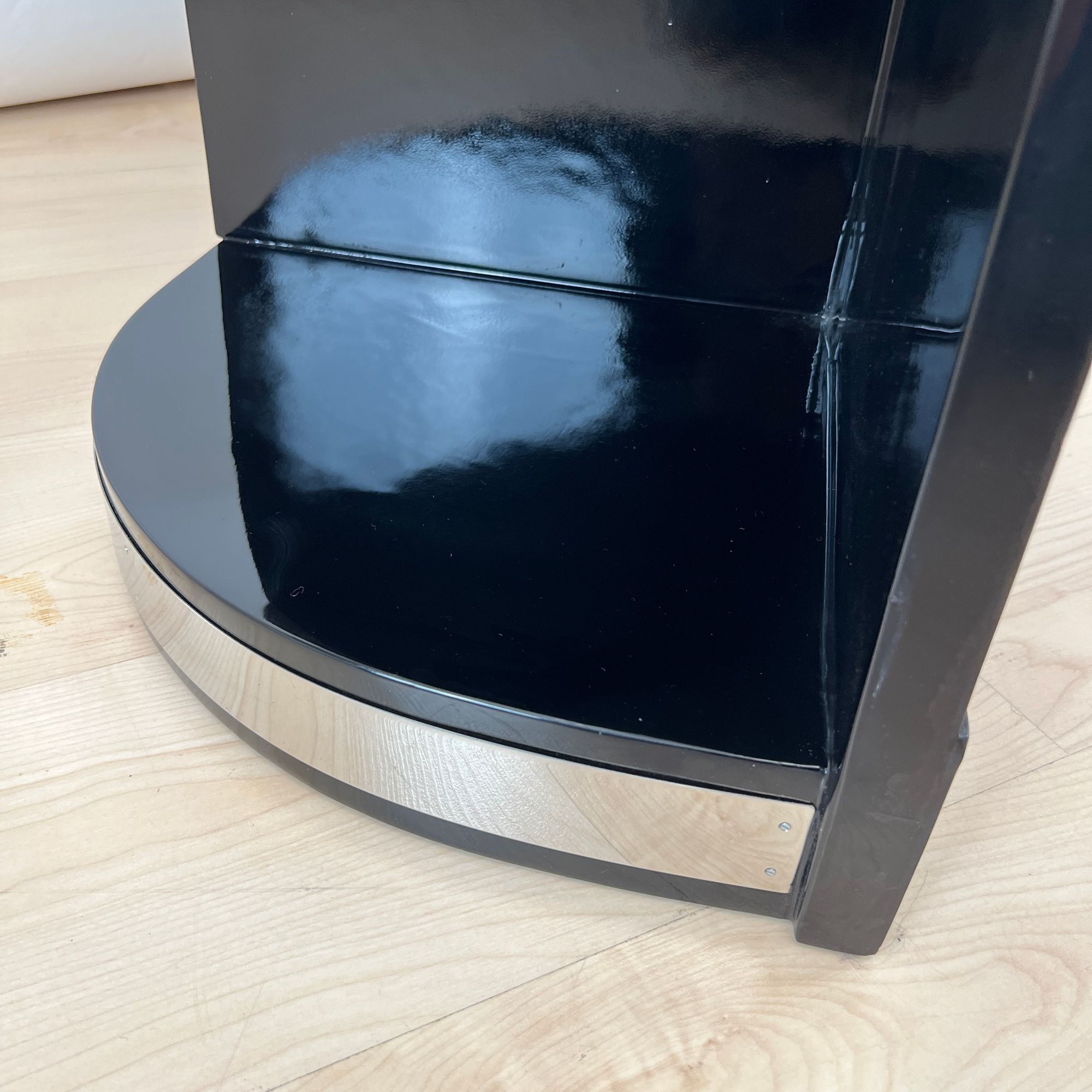 Art Deco Lowboard, Black Lacquer, France circa 1930 - Image 17