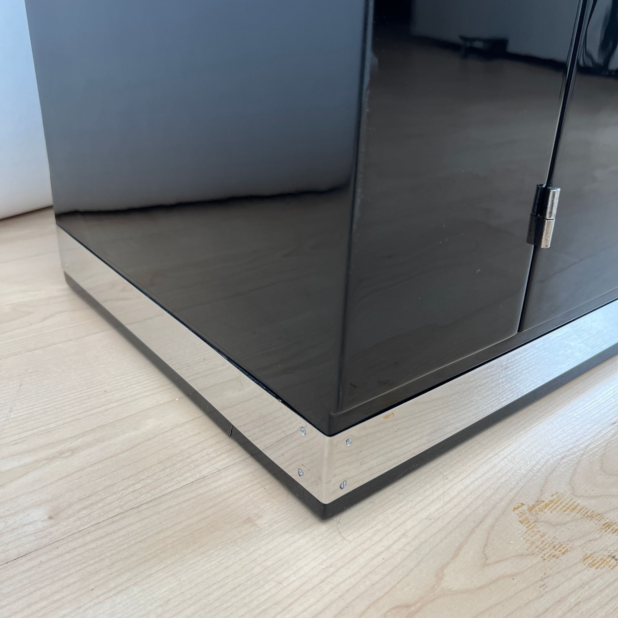 Art Deco Lowboard, Black Lacquer, France circa 1930 - Image 18