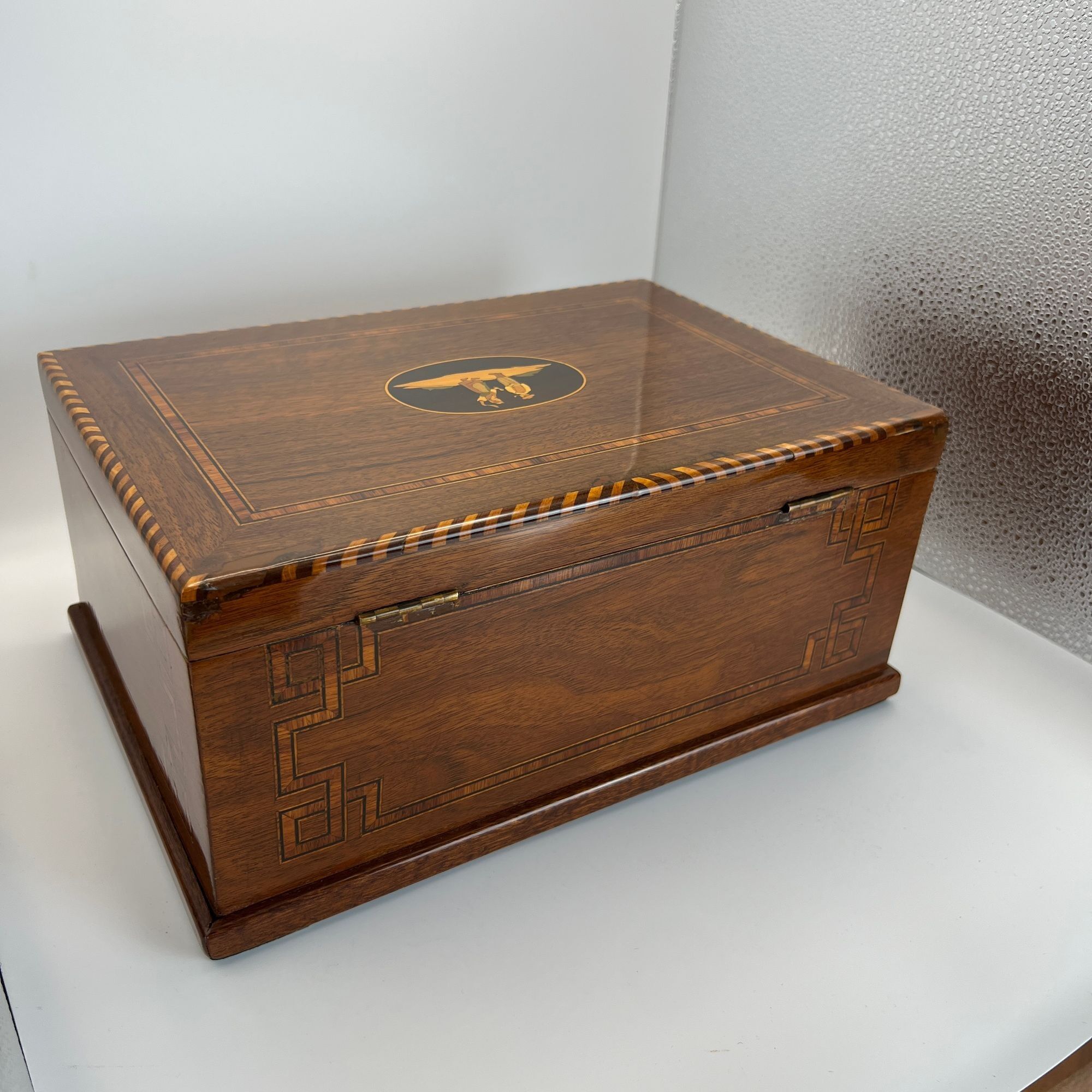 Large Biedermeier Casket Box, South Germany circa 1850 - Image 11
