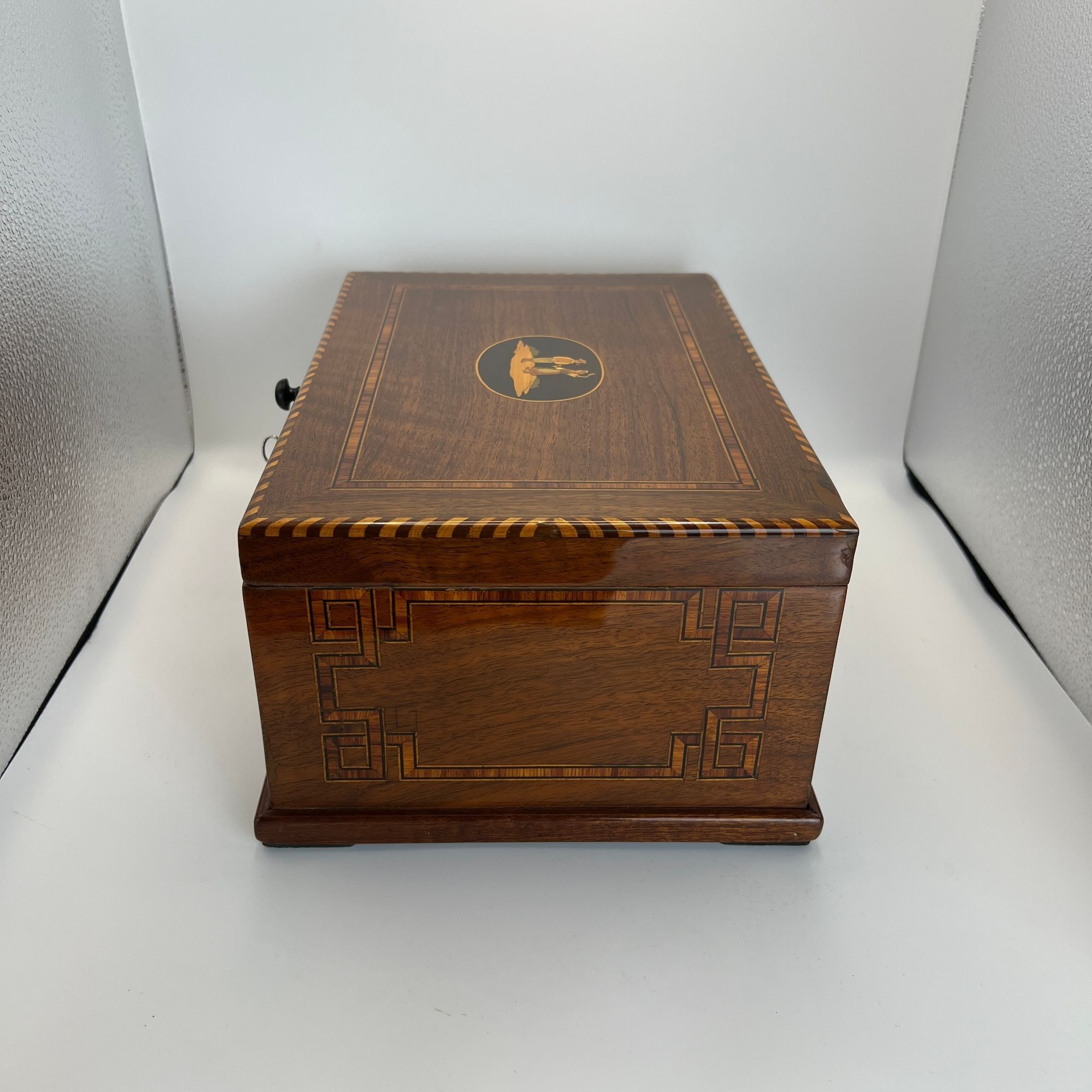 Large Biedermeier Casket Box, South Germany circa 1850 - Image 12