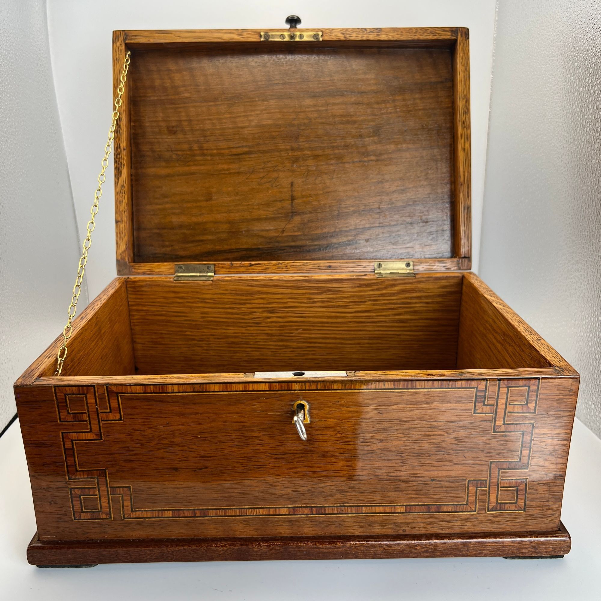 Large Biedermeier Casket Box, South Germany circa 1850 - Image 15