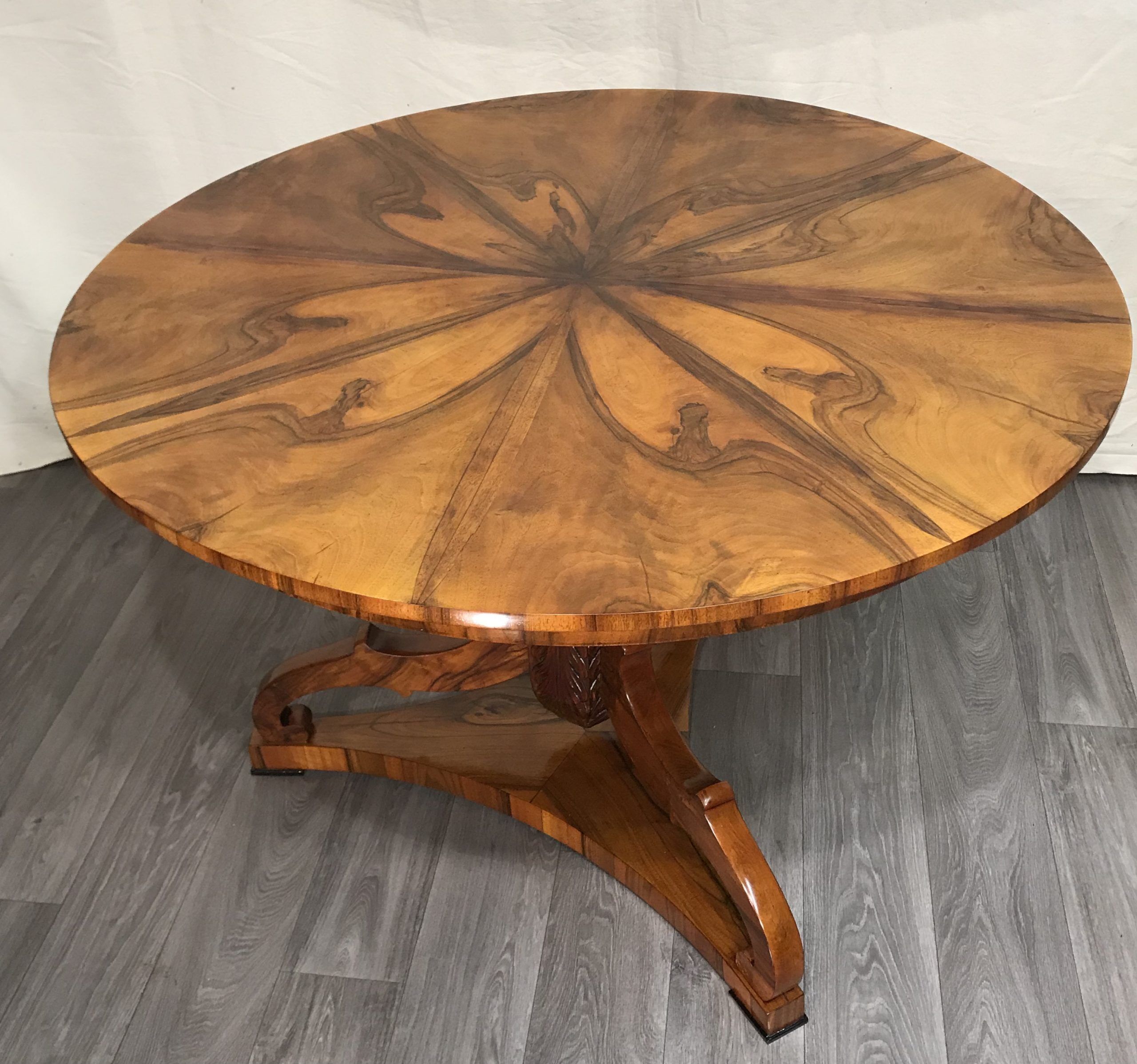 Biedermeier Salon Table, South Germany 1820 - Image 4