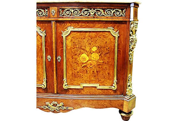 French Marquetry Buffet Server, second half of 19th century - Image 7