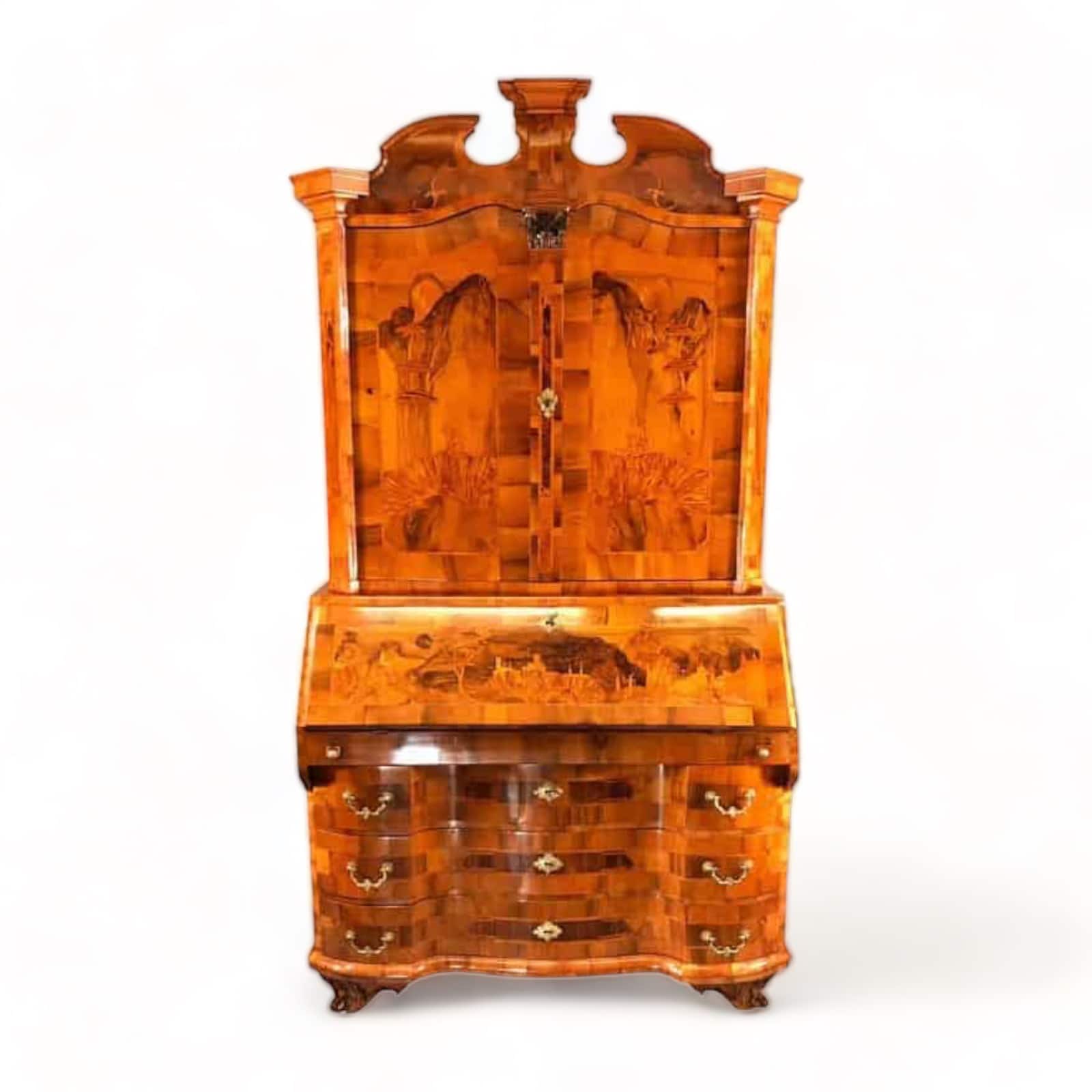 Baroque Secretary Cabinet- 18th century- styylish