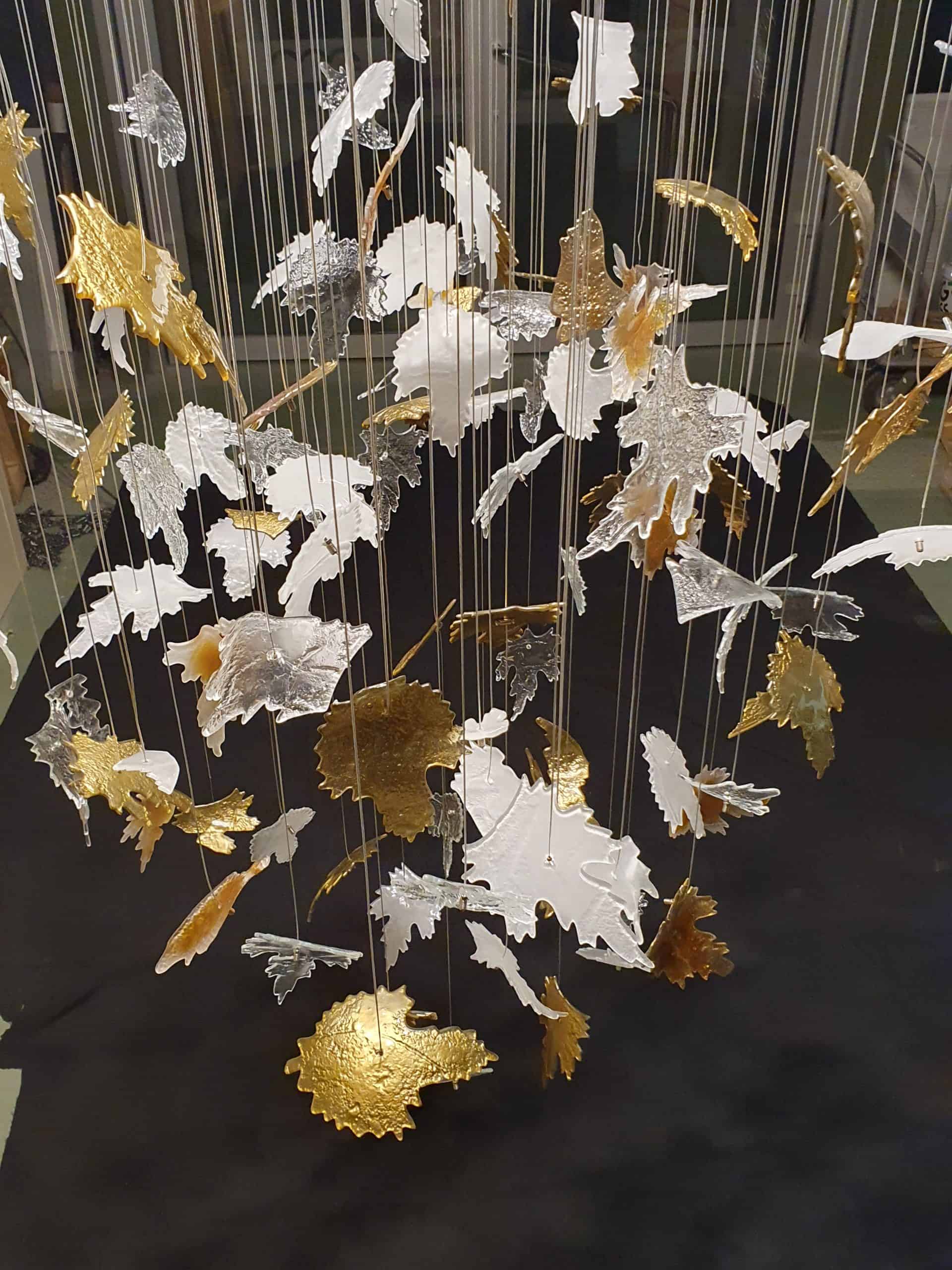 Autumn Chandelier, Handmade - Image 7
