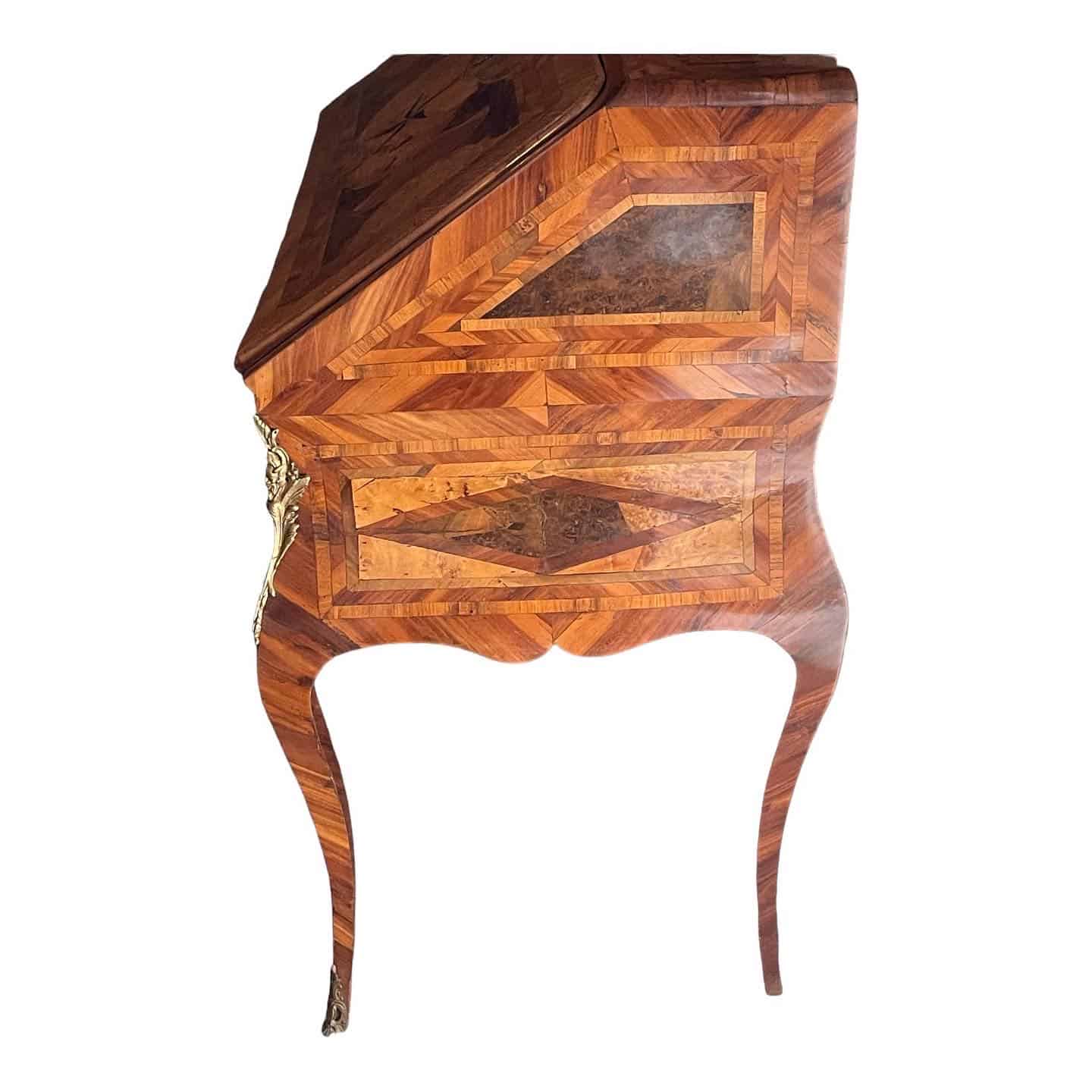 Antique Louis XV Secretary Desk, France 1760 - Image 3