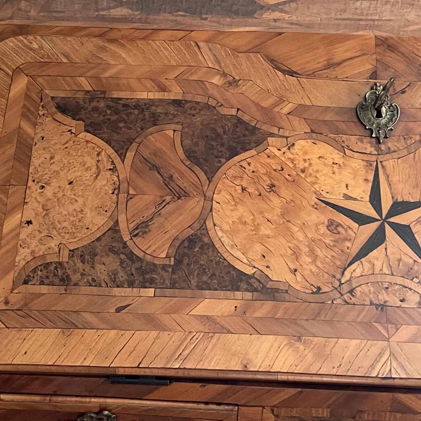 Antique Louis XV Secretary Desk, France 1760 - Image 4