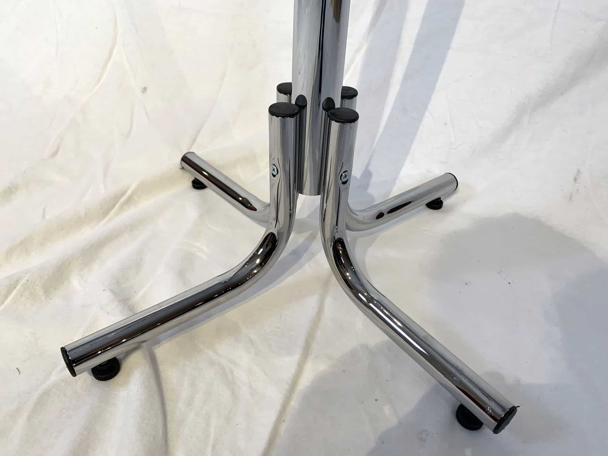 Space Age Coat Rack, Chrome Plated, France, 1960s-1970s - Image 4