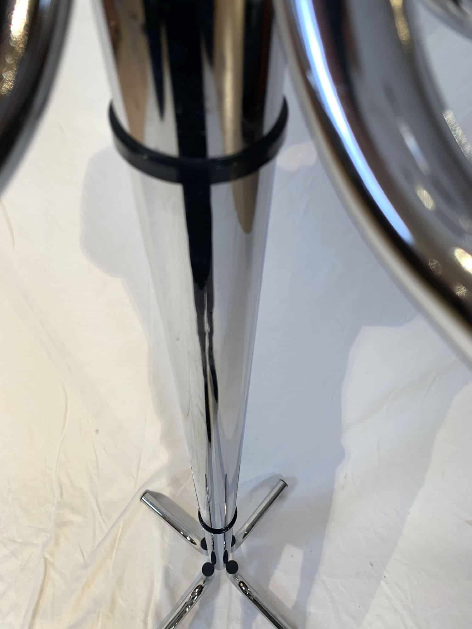 Space Age Coat Rack, Chrome Plated, France, 1960s-1970s - Image 7