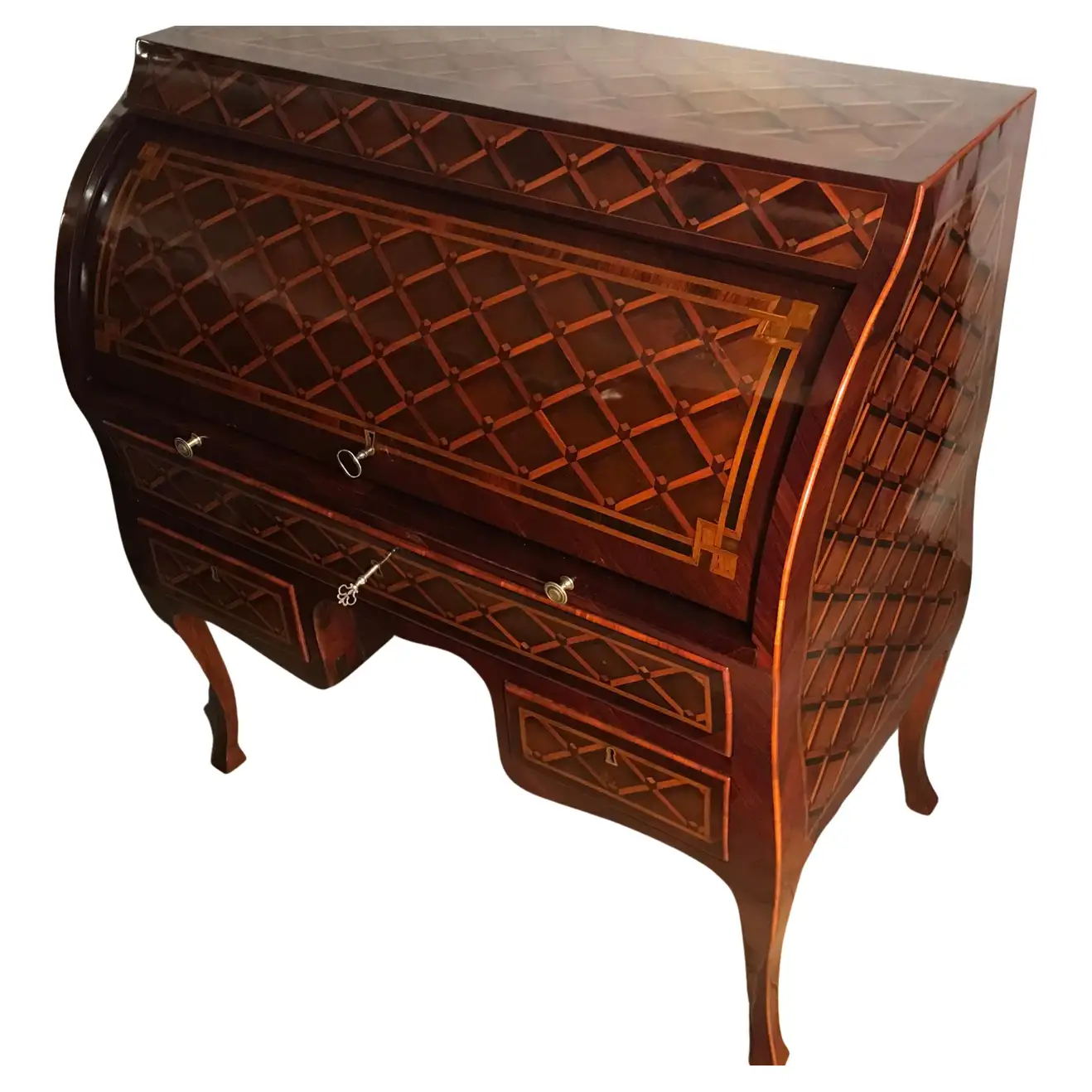 Antique Louis XVI Cylinder Desk, France 1780 - Image 2