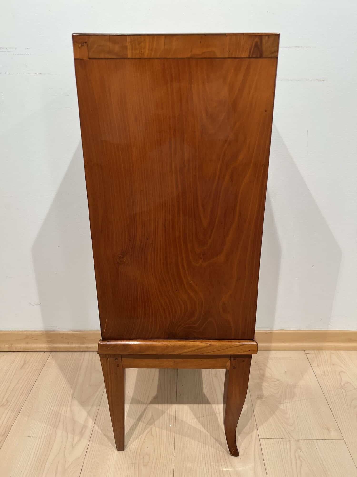 Biedermeier Pillar Cabinet - Side Profile - Styylish