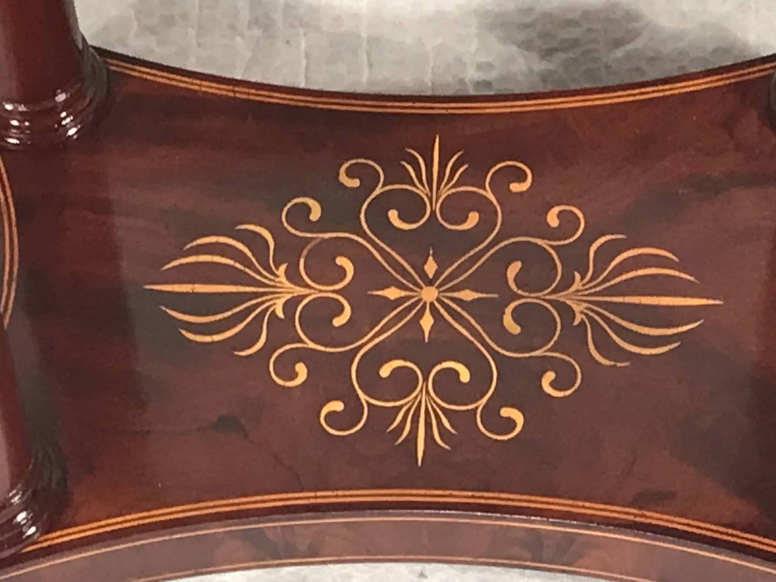 French Restoration Game Table, 1830 - Image 4