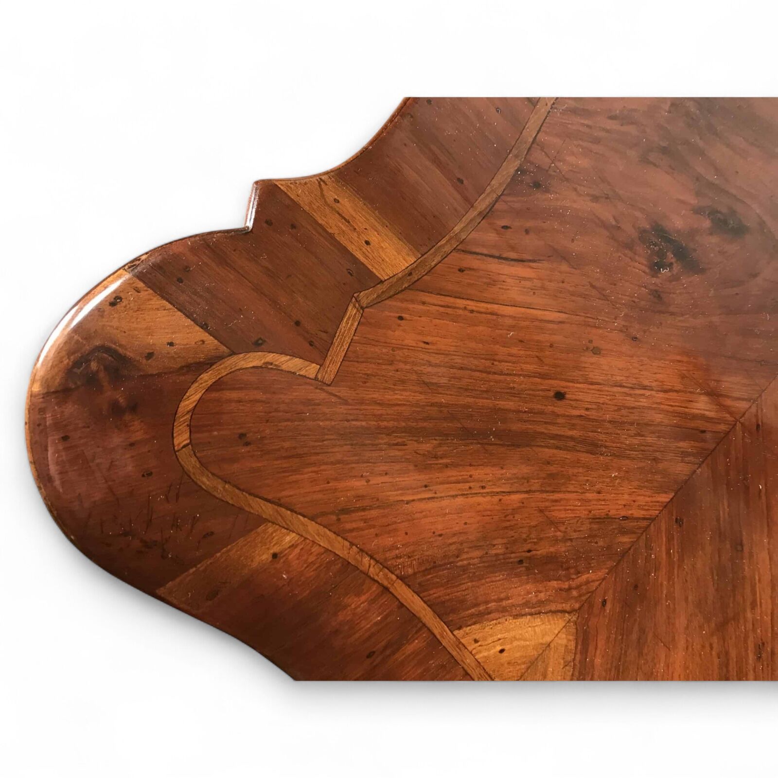 Pair of Console Tables - closeup top - styylish