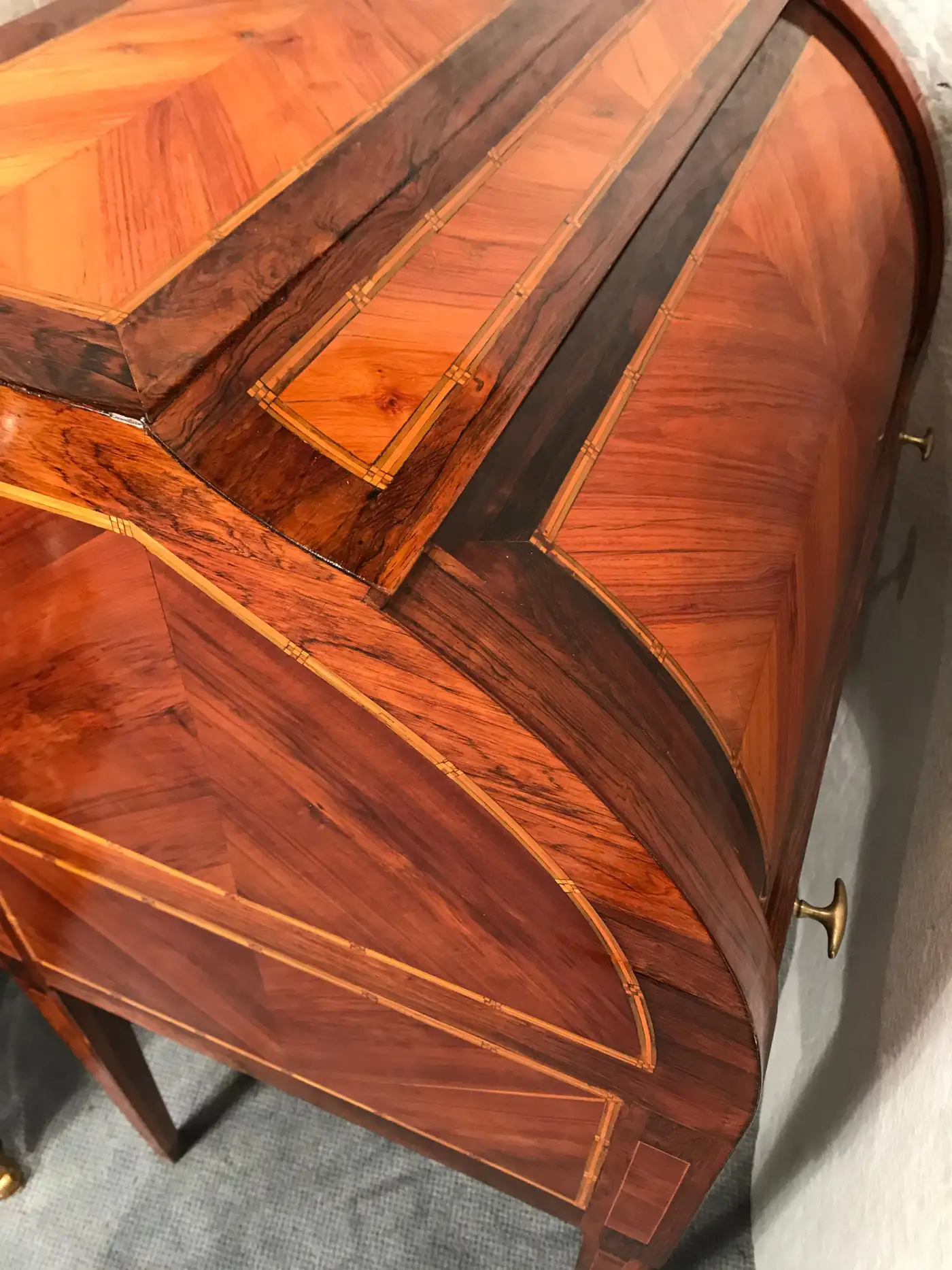 18th century Cylinder Desk, Louis XVI Period 1780 - Image 5