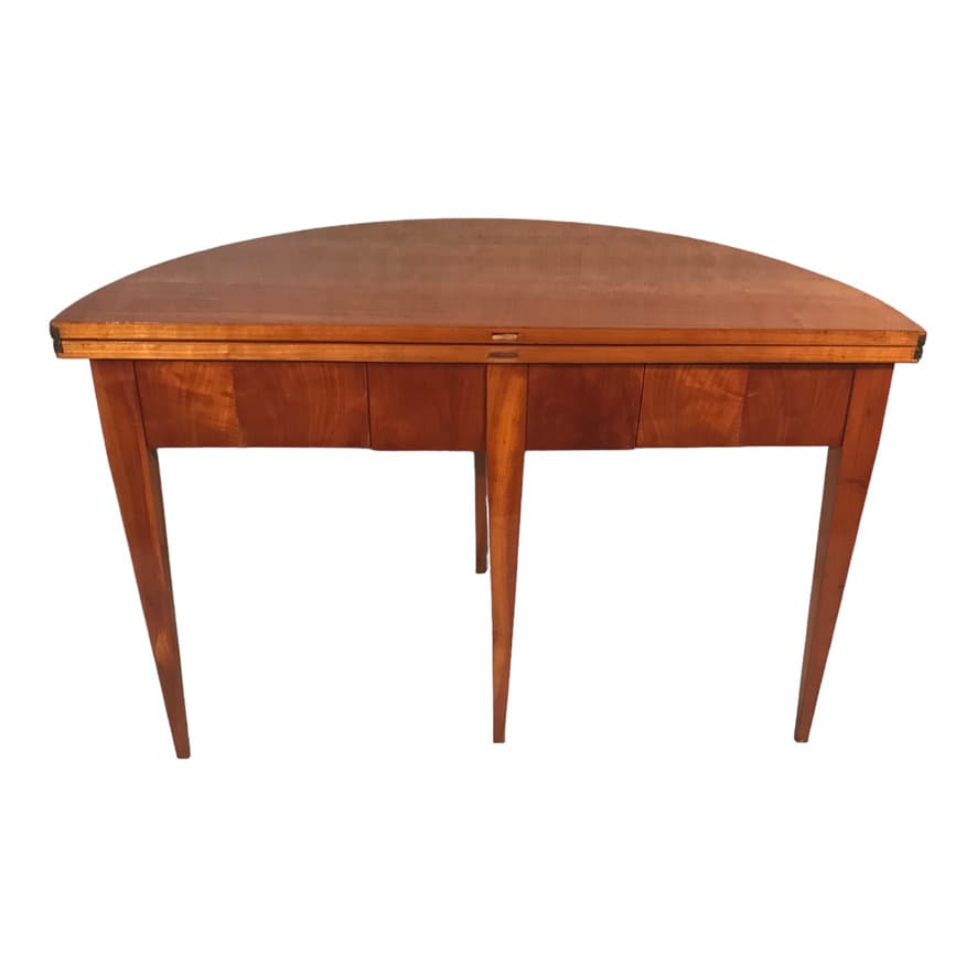 Biedermeier Demi-Lune Table, 1820 - Image 3
