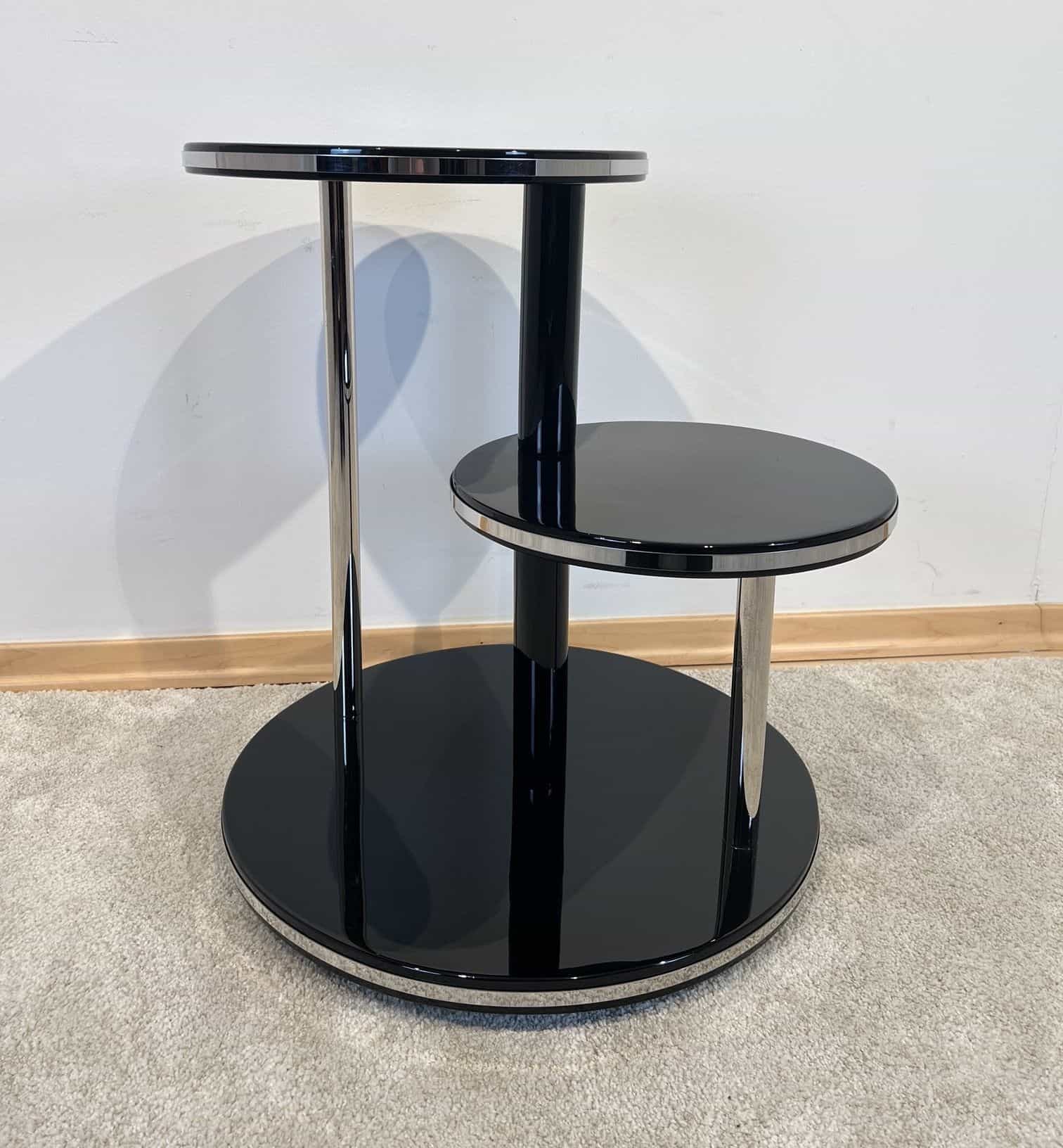 Art Deco Round Side Table - Side - Styylish