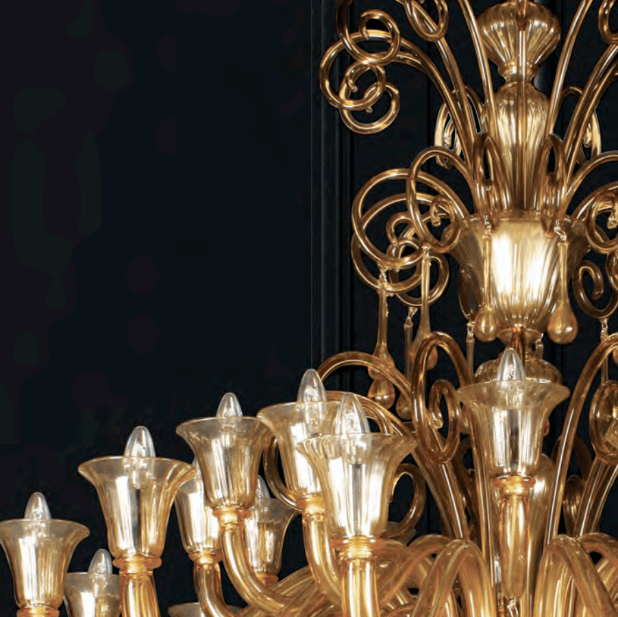 Barcellona Murano Glass Chandelier - Image 2