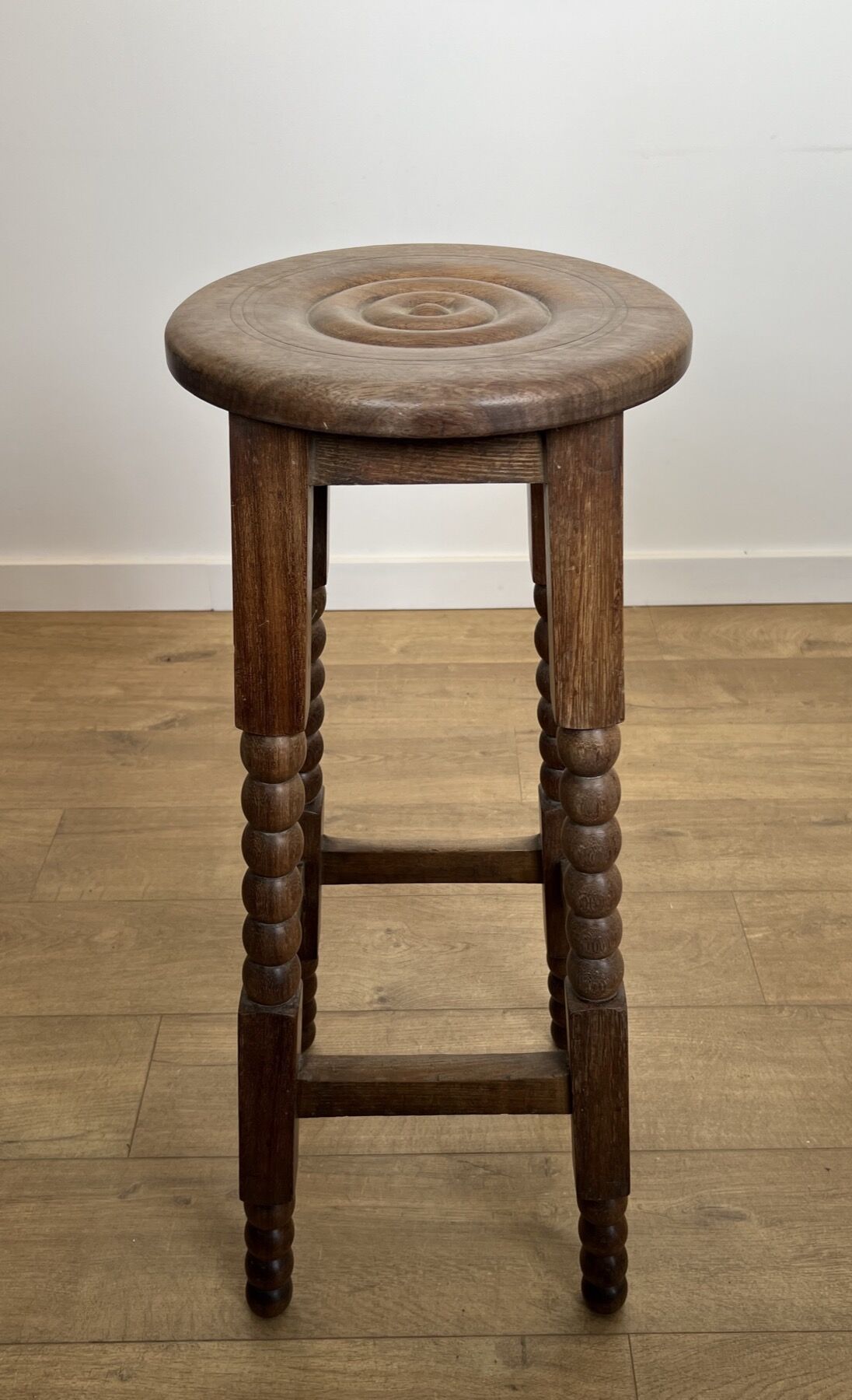 Charles Dudouyt Bar Stools, Set of Six, 1950 - Image 6
