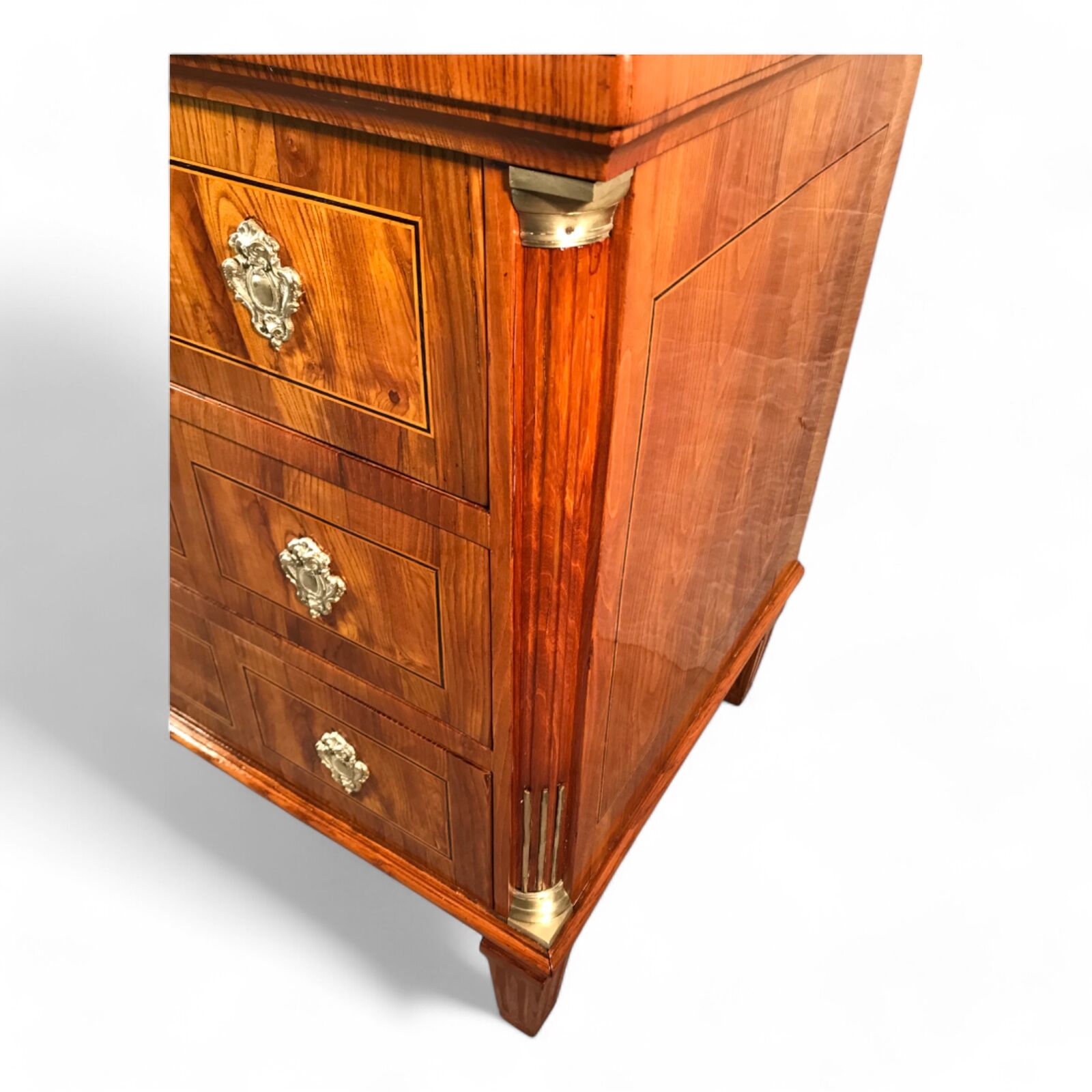 18th century Louis XVI Chest of Drawers - Column Profile - Styylish