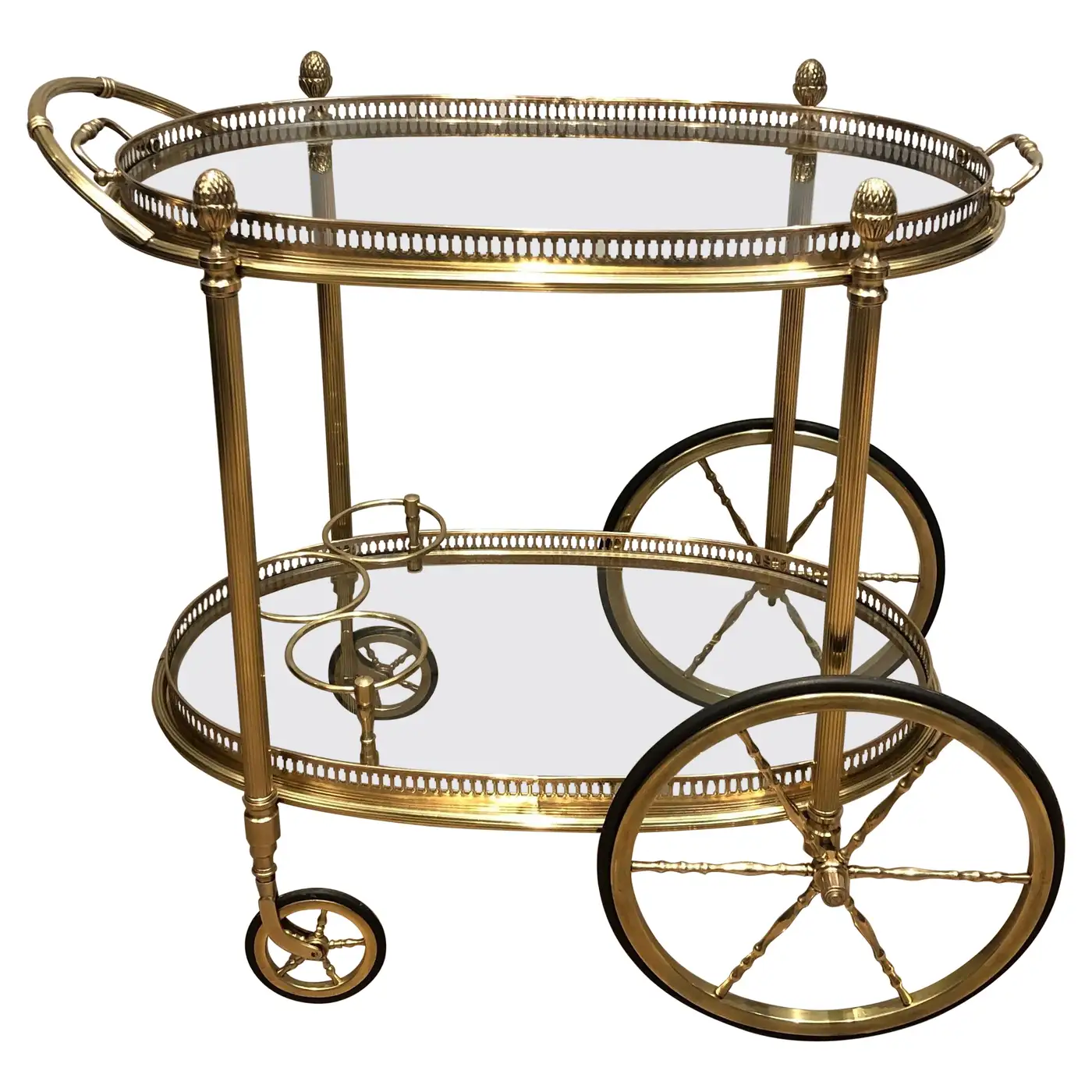 Oval Brass Trolley Maison Bagués - Styylish