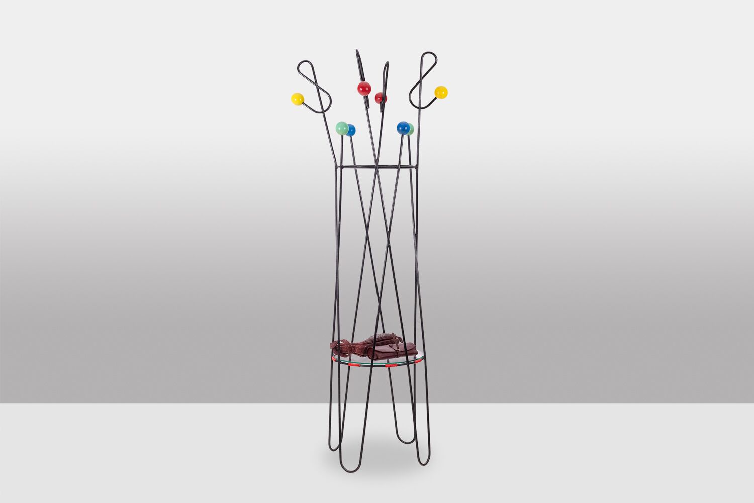 Roger Feraud “Treble clef” Coat Rack, 1950s/60s - Image 3