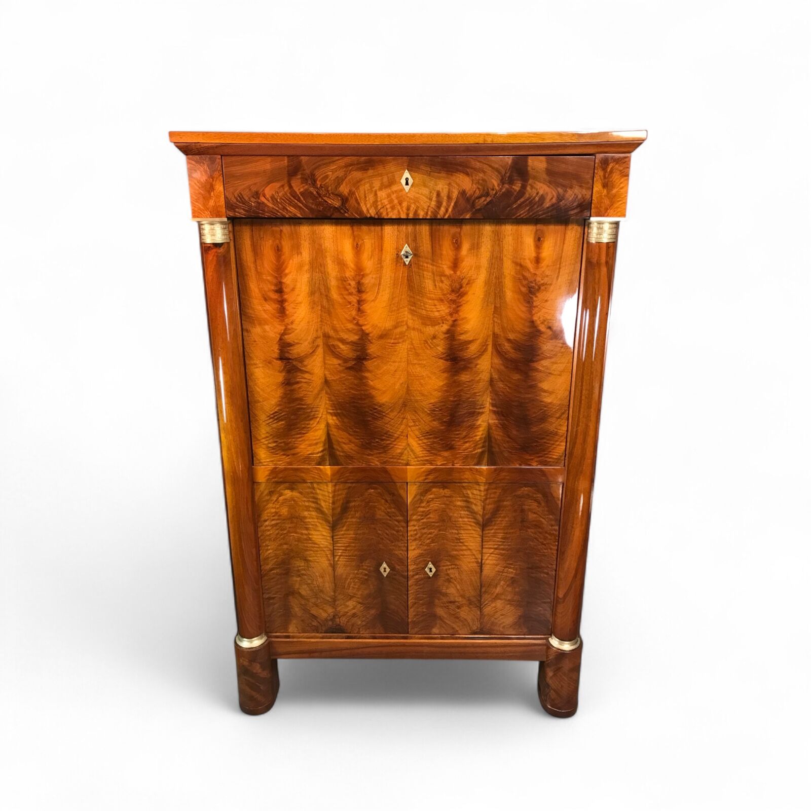 Antique Biedermeier Secretary Desk - Styylish
